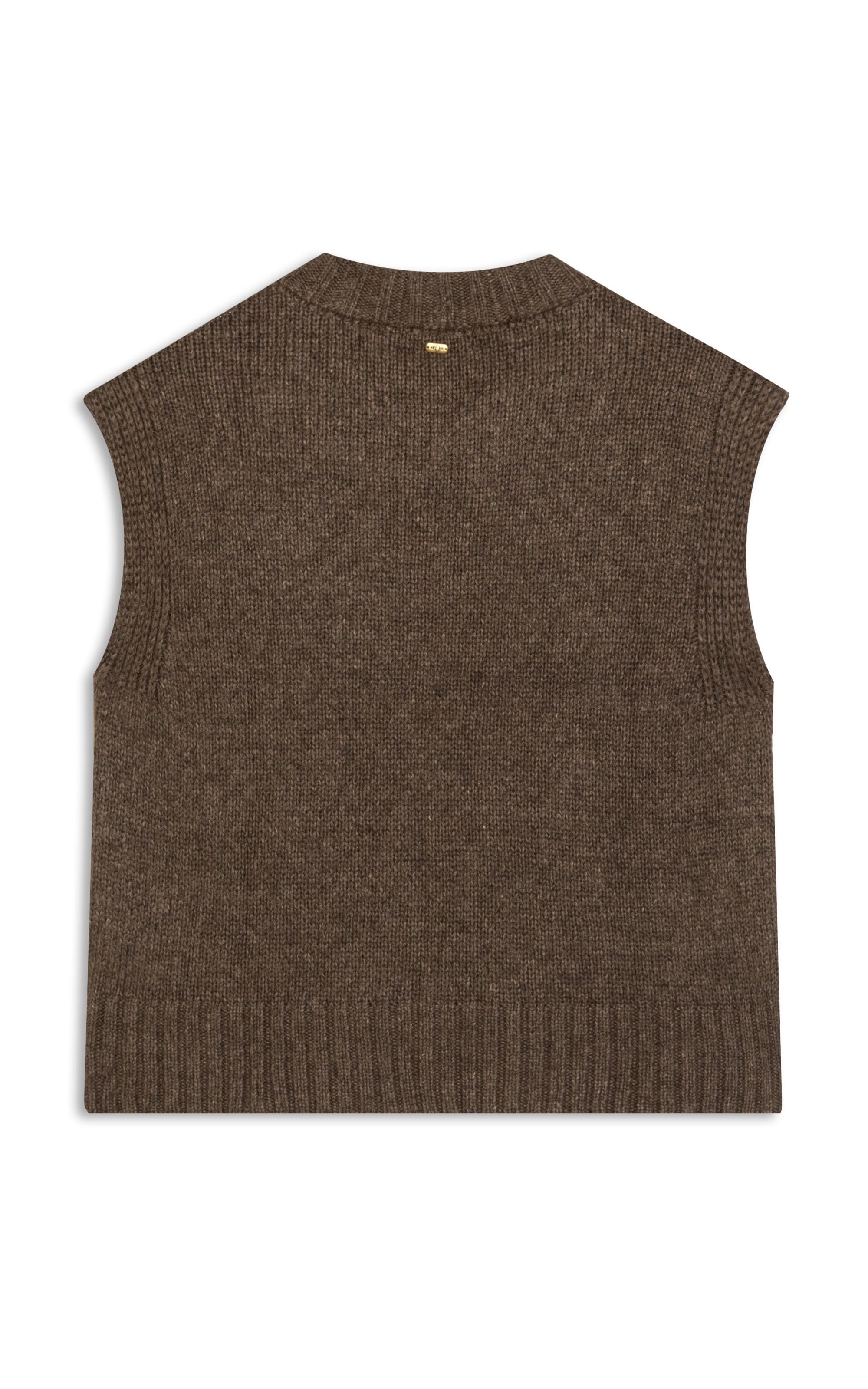 Tricot Colete Chloe Marrom