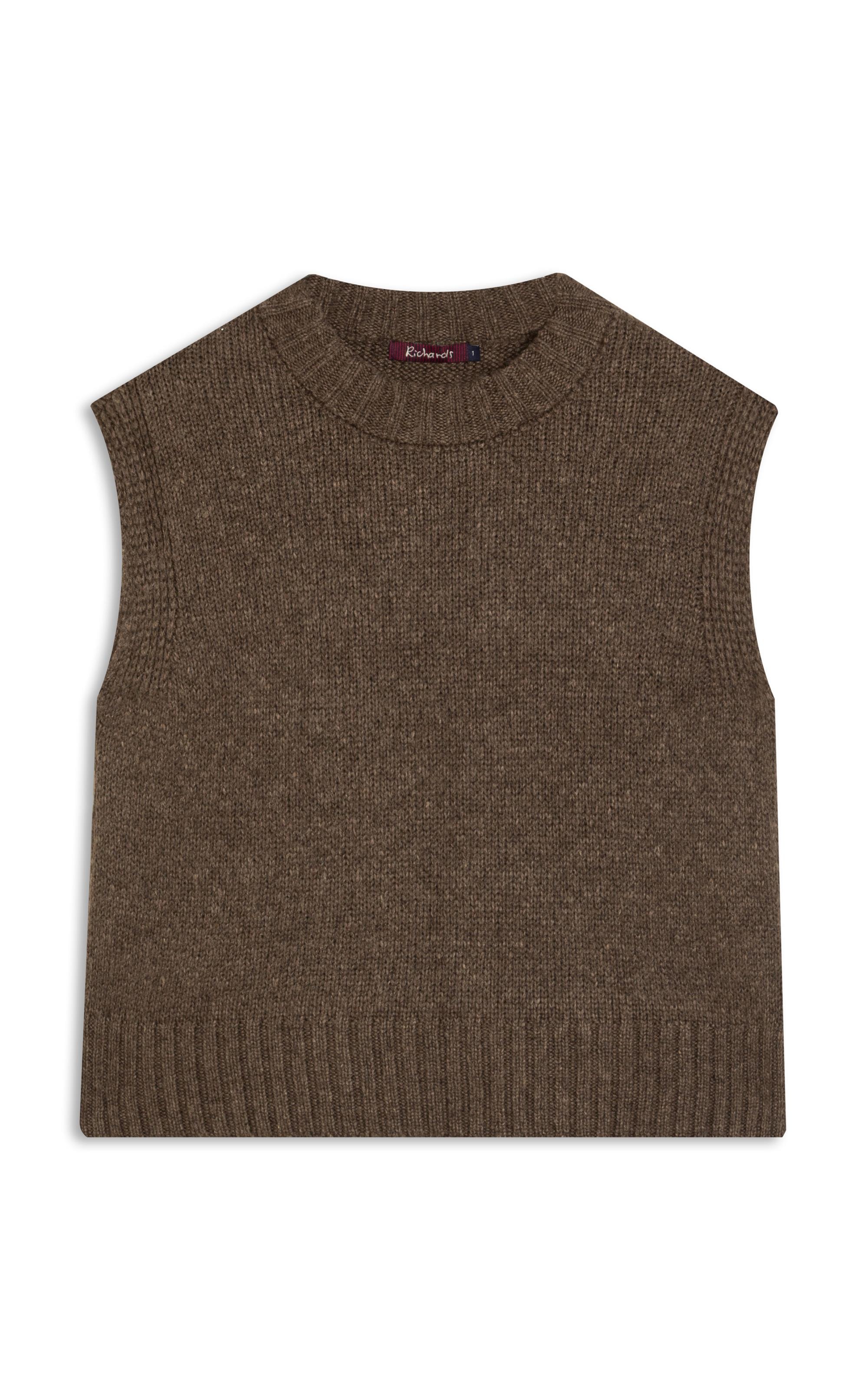 Tricot Colete Chloe Marrom