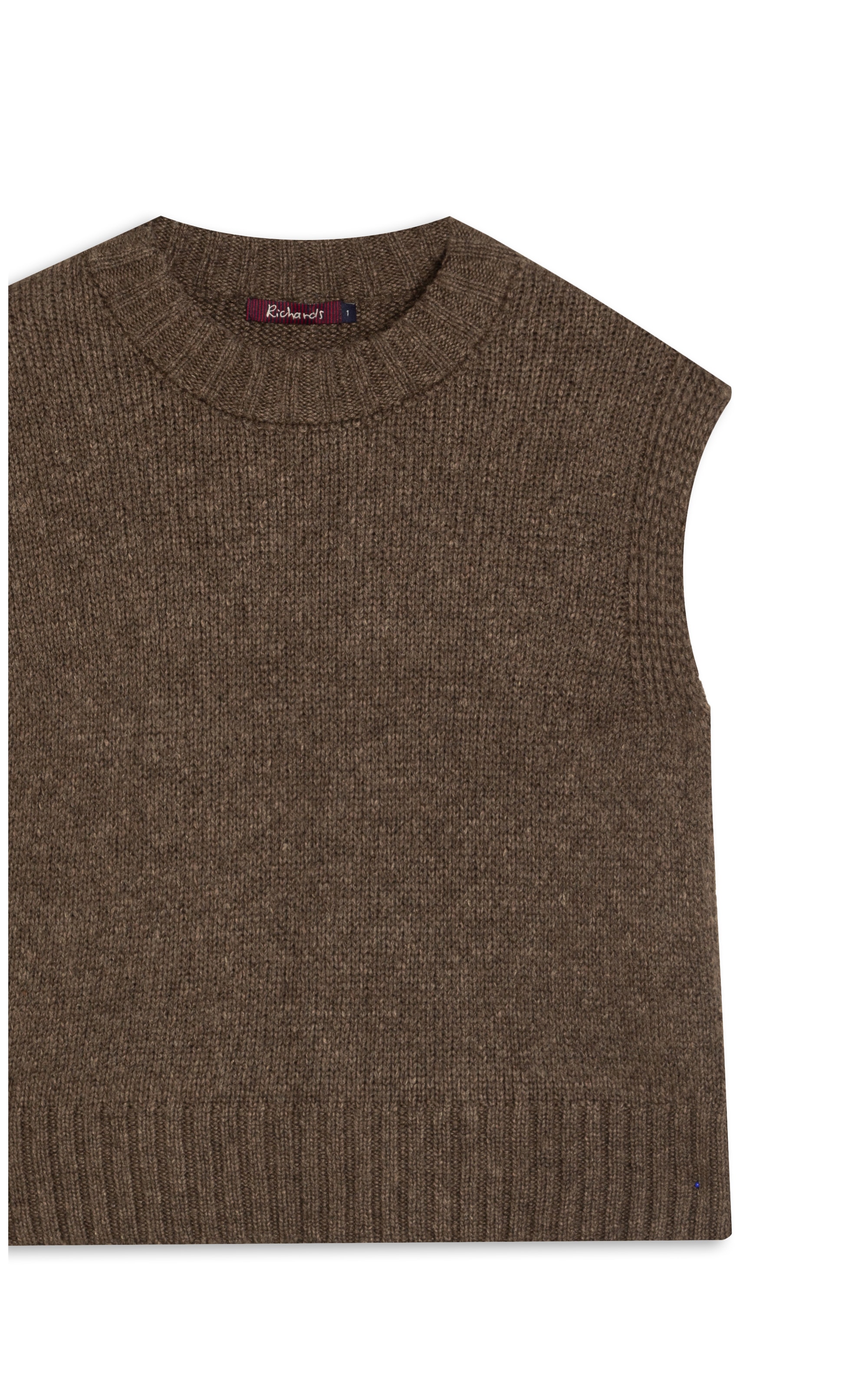 Tricot Colete Chloe Marrom