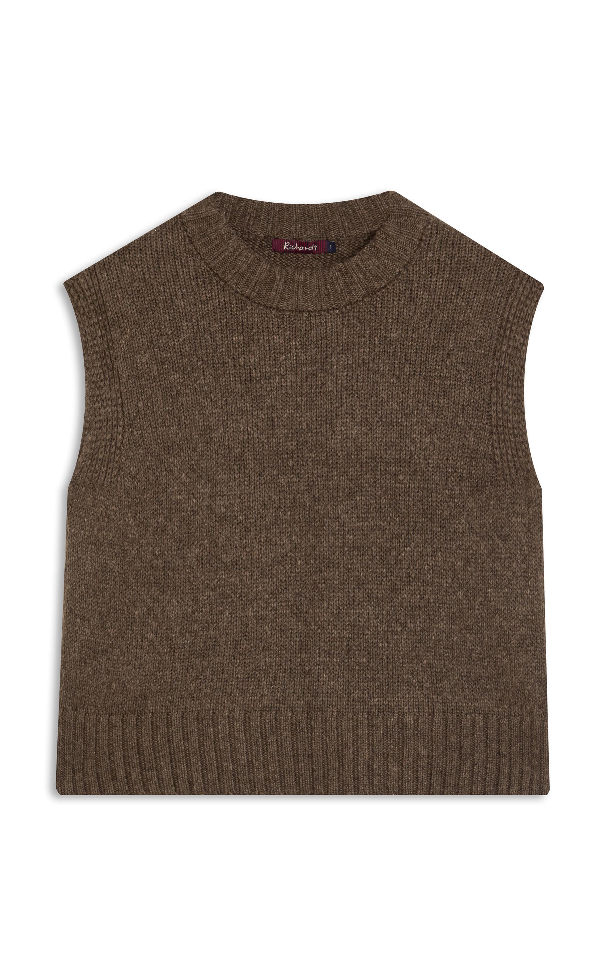 Tricot Colete Chloe Marrom
