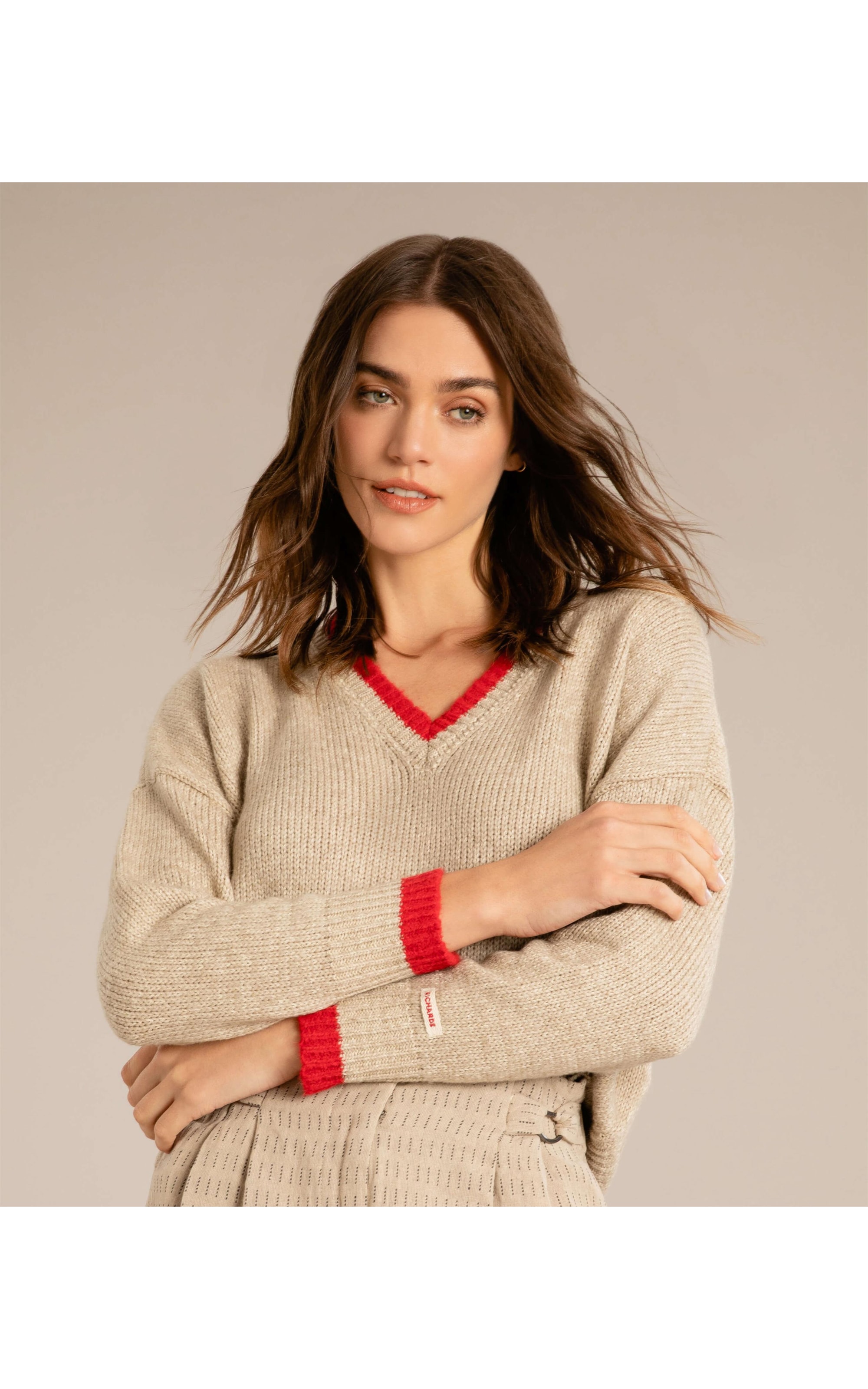 Tricot Condesa Liso Areia