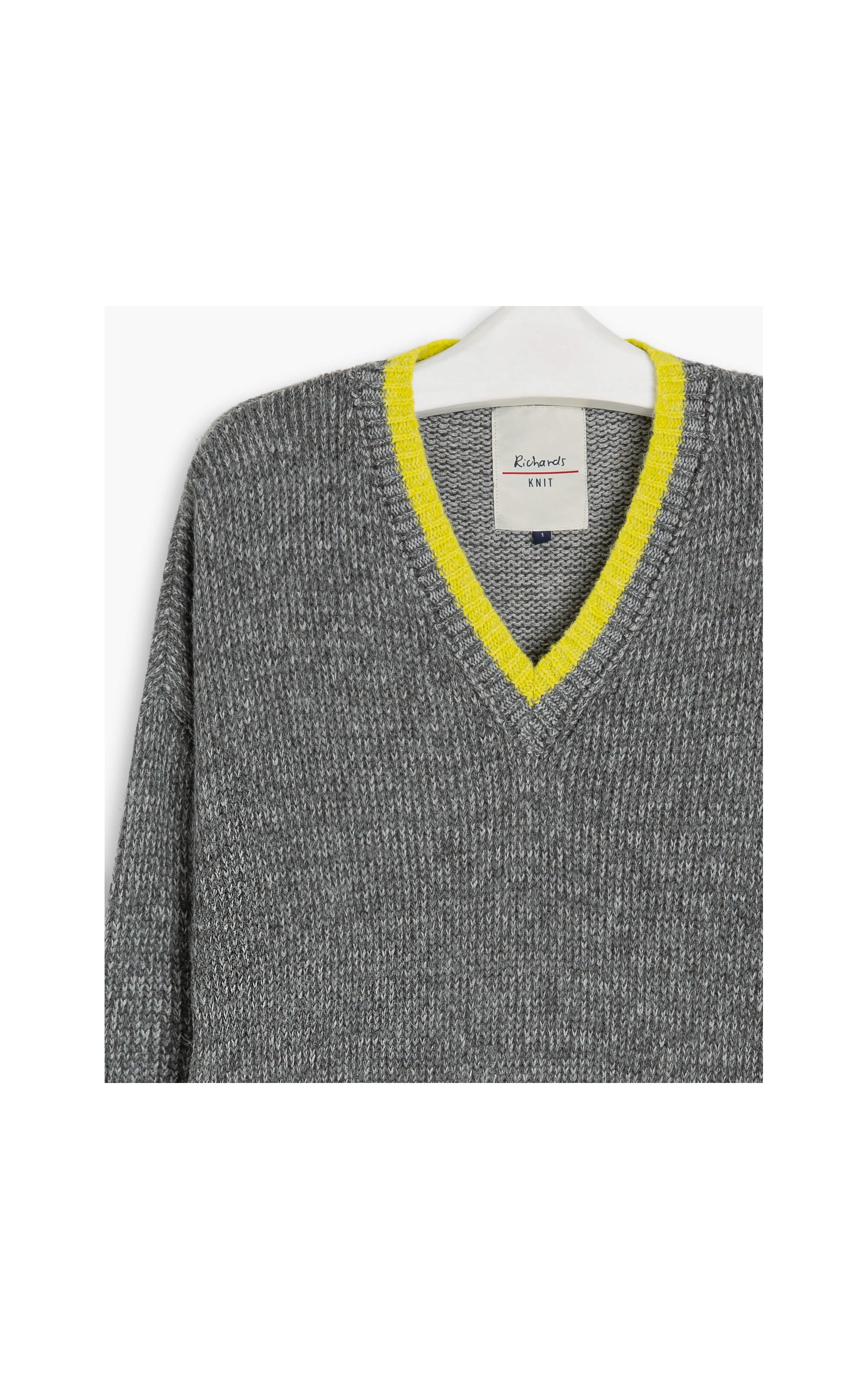 Tricot Condesa Liso Cinza