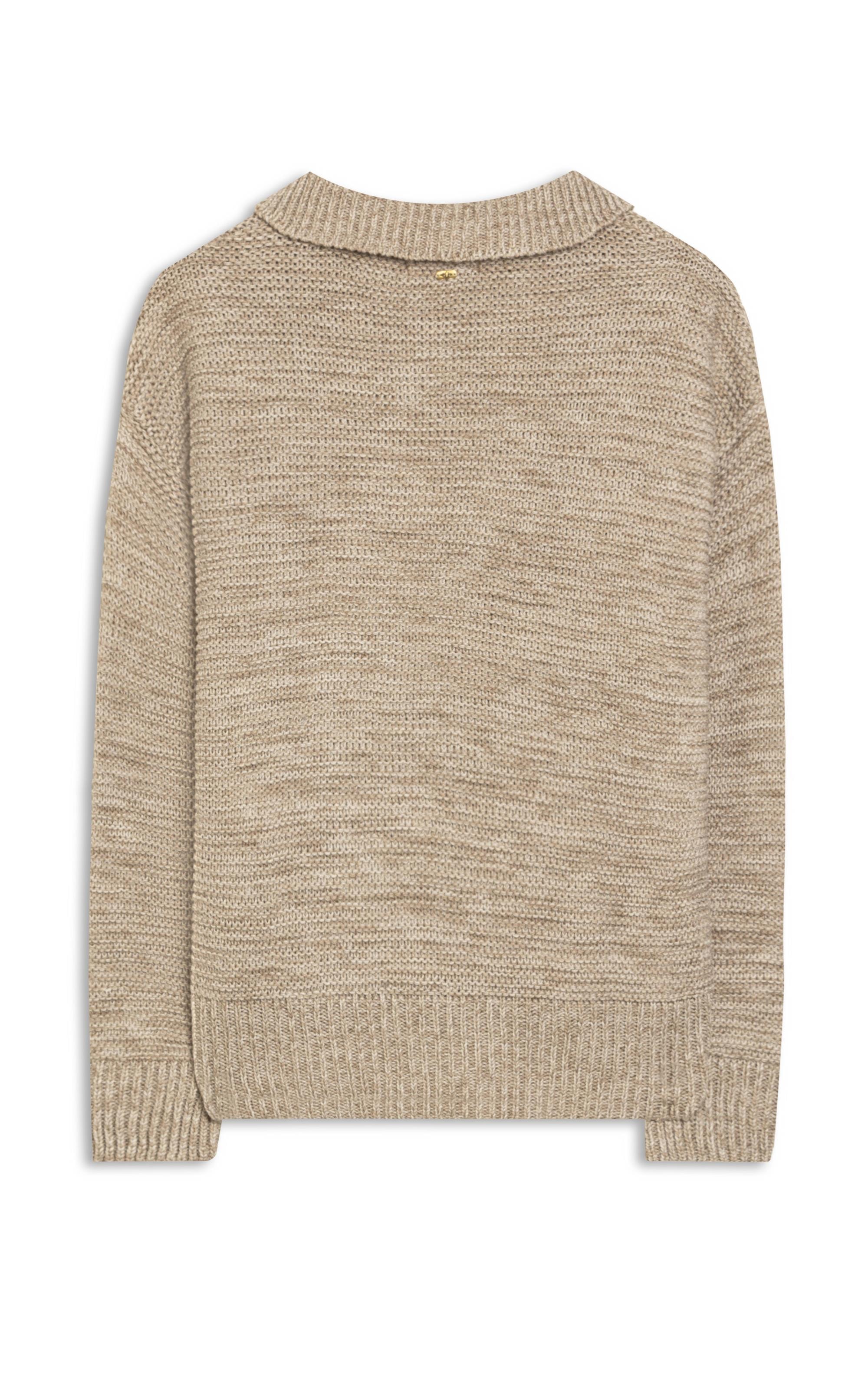 Tricot Cora Flame Bege