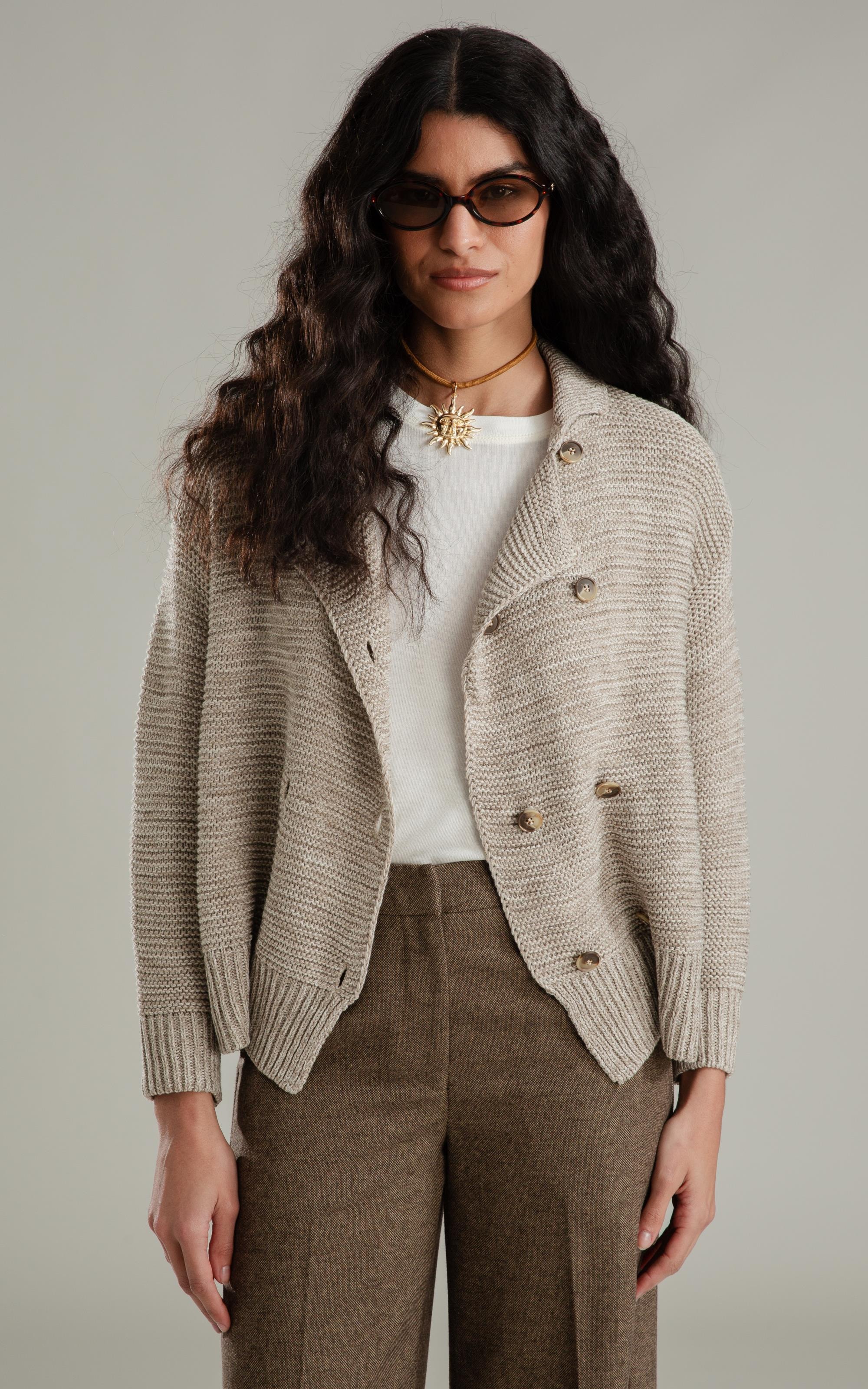 Tricot Cora Flame Bege