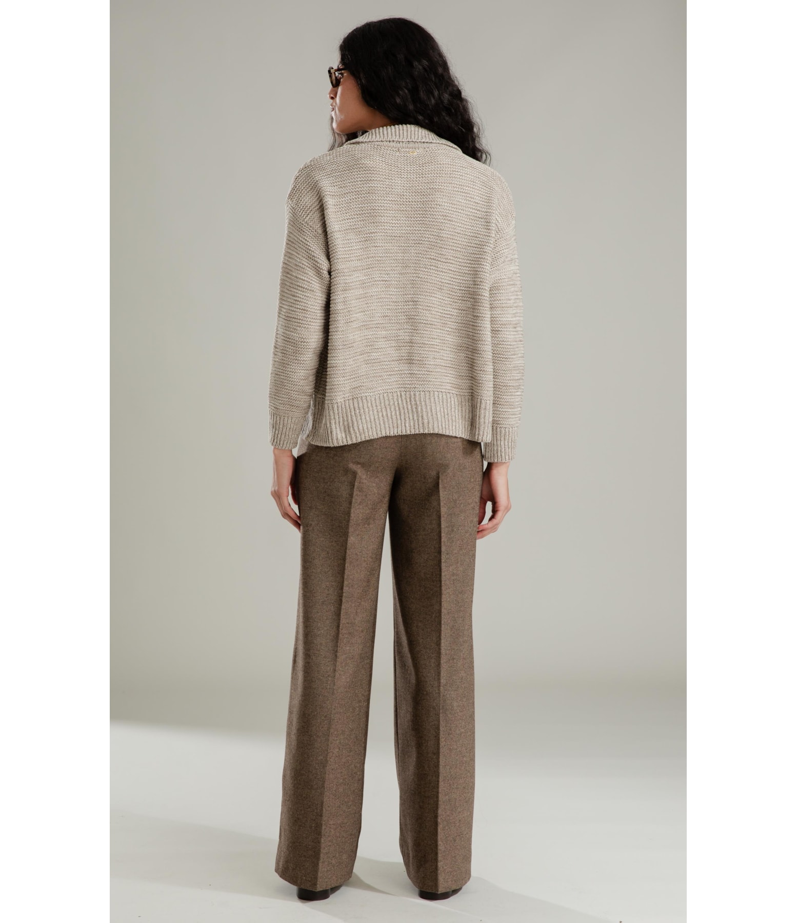 Tricot Cora Flame Bege