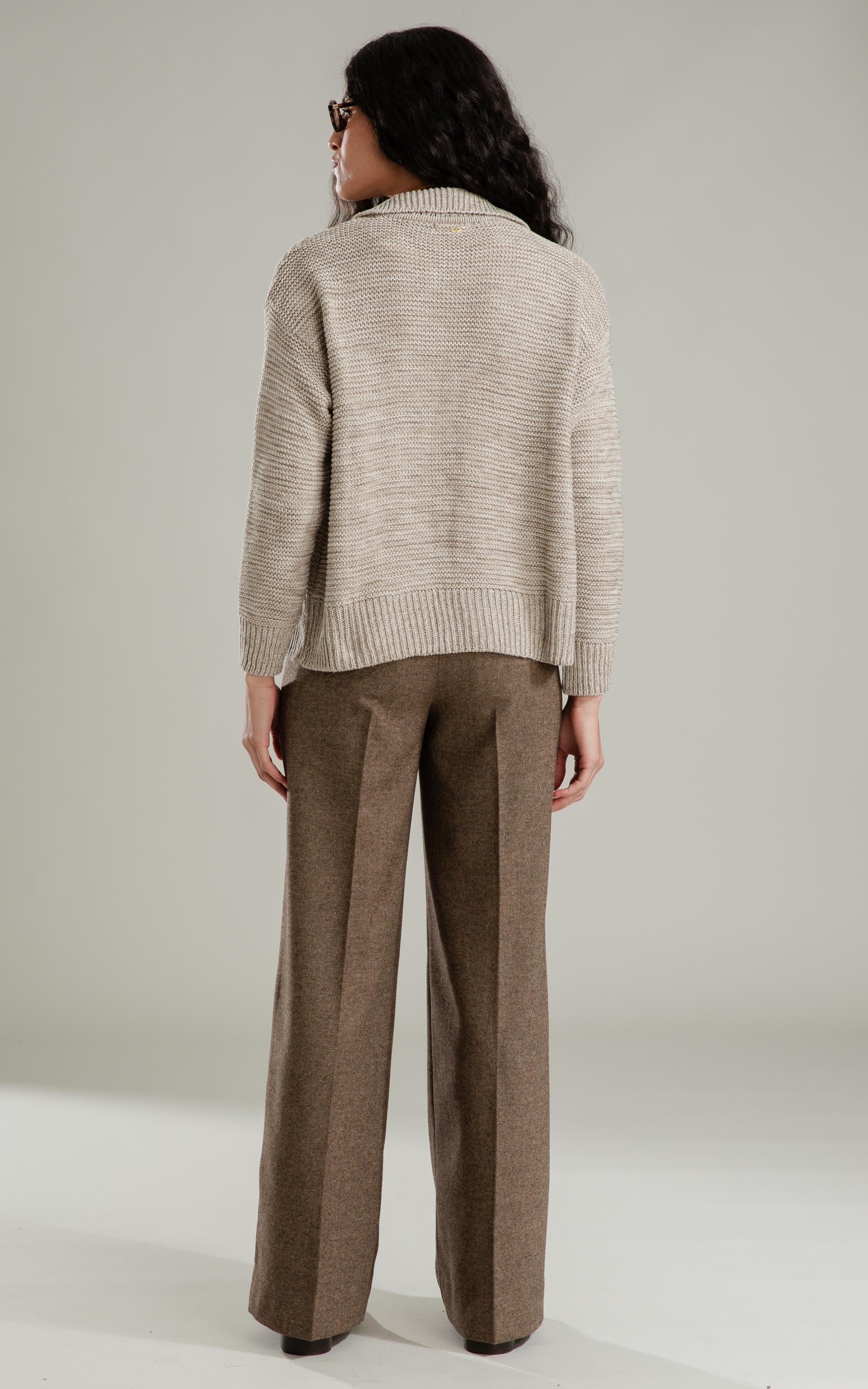 Tricot Cora Flame Bege