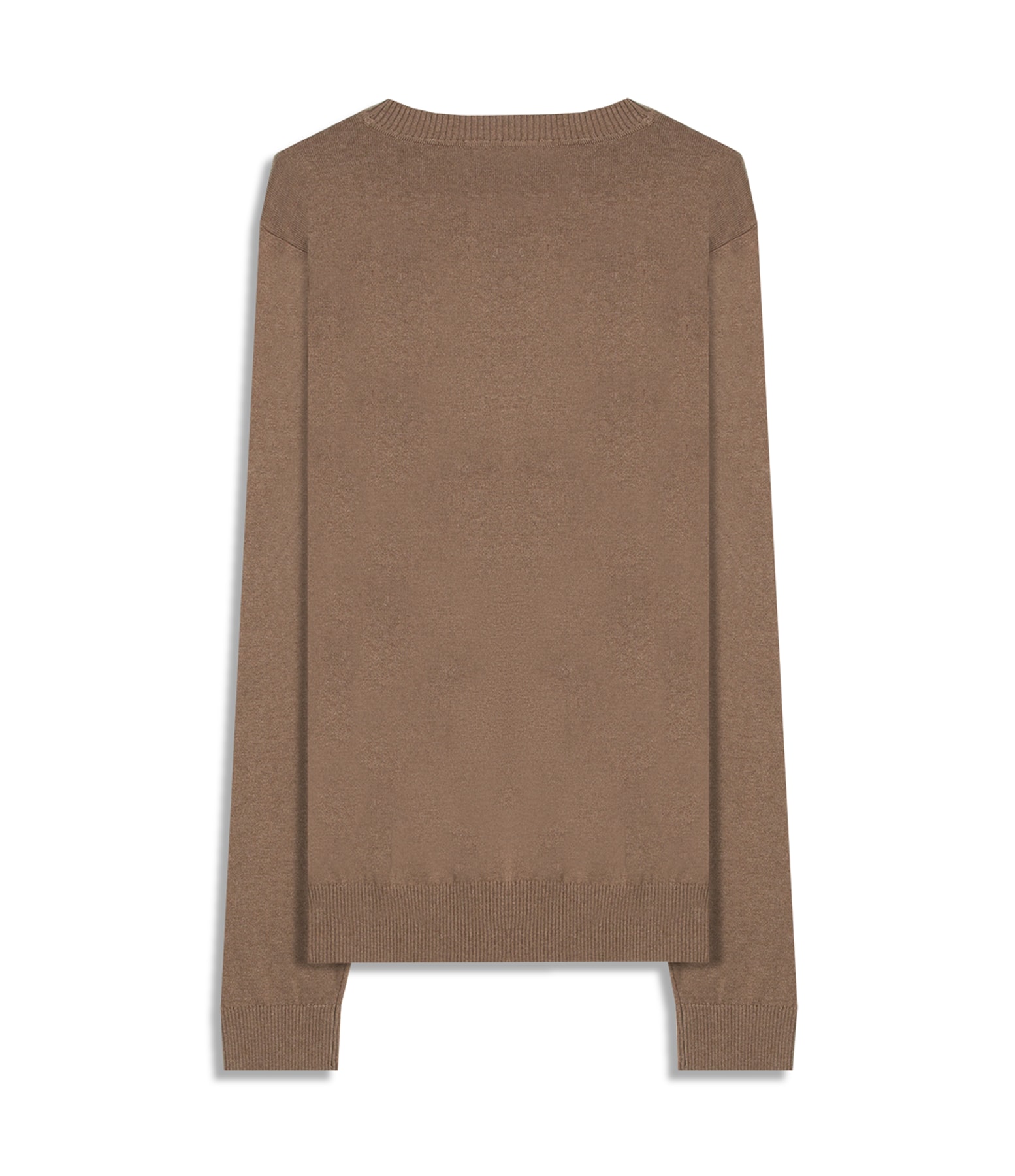 Tricot Cotton Cashmere Gola Careca Sandy Mescla
