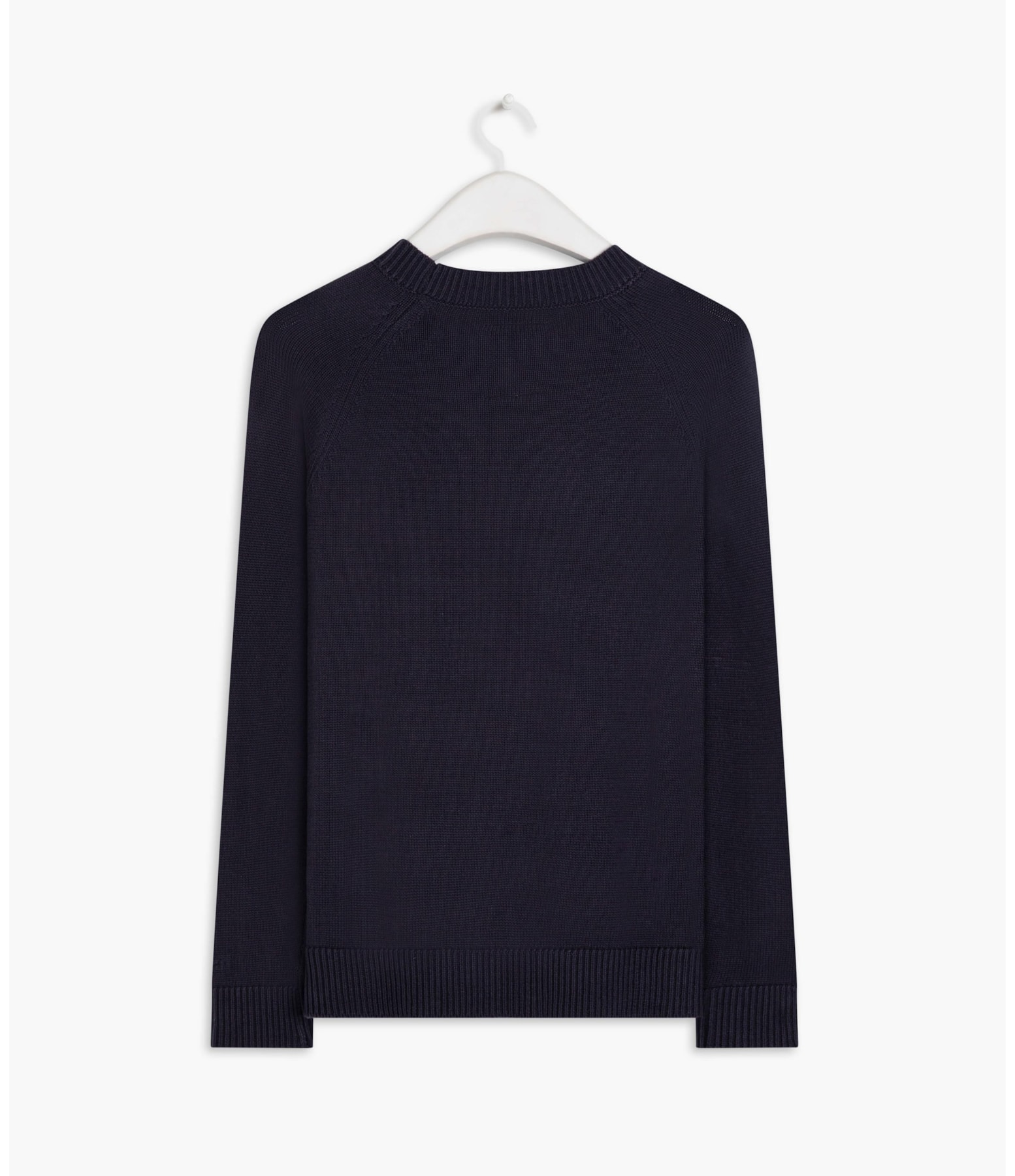 Tricot Cotton Raglan Azul Seco
