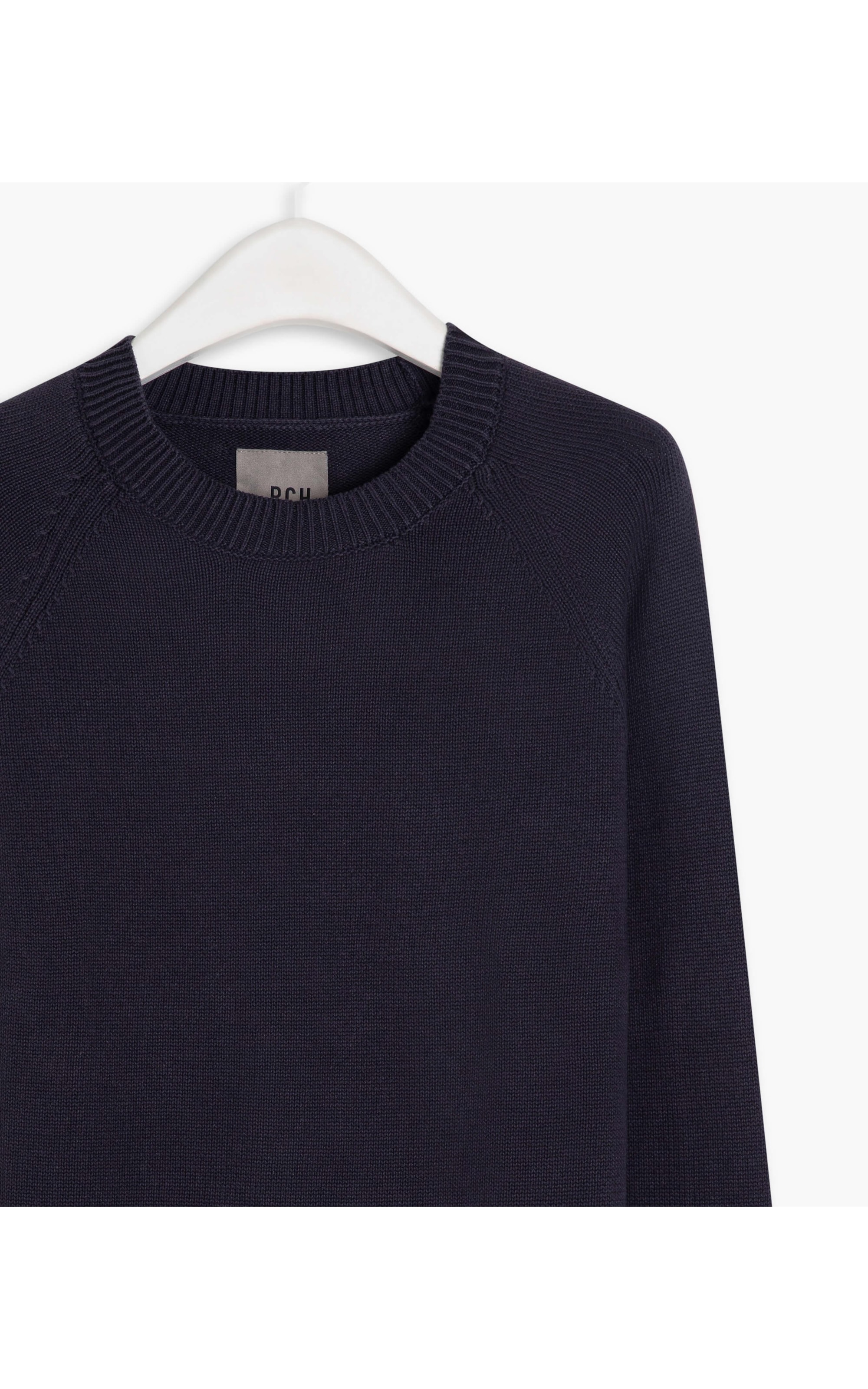 Tricot Cotton Raglan Azul Seco