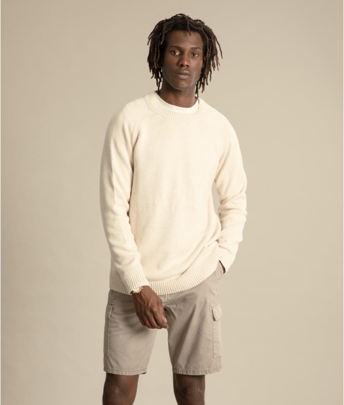 Tricot Cotton Raglan Natural