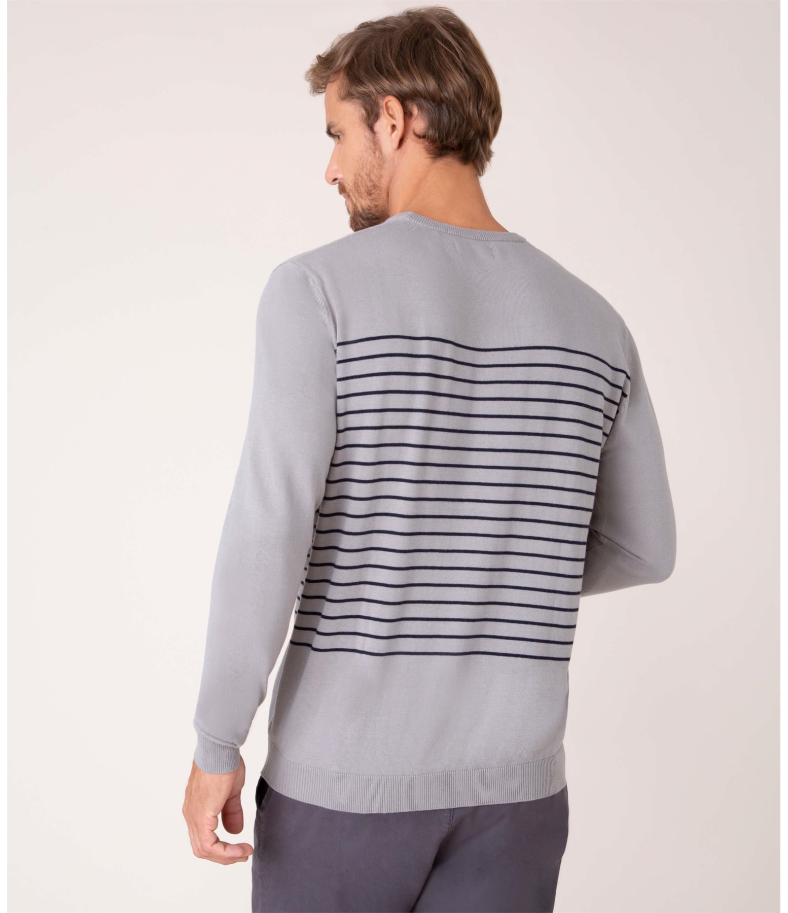 Tricot Drums Cinza Mescla