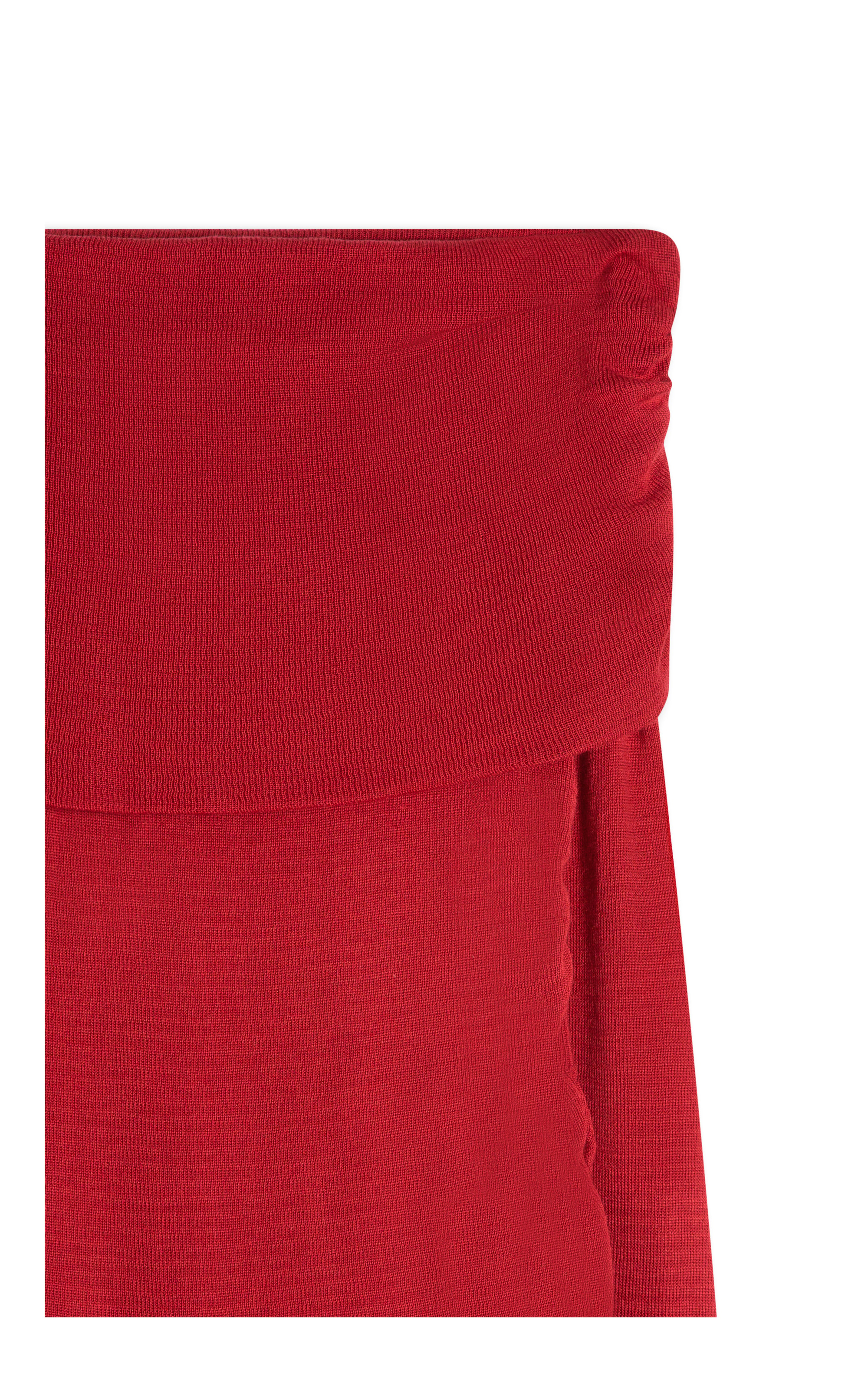  Tricot Ella Ombro a Ombro Vermelho