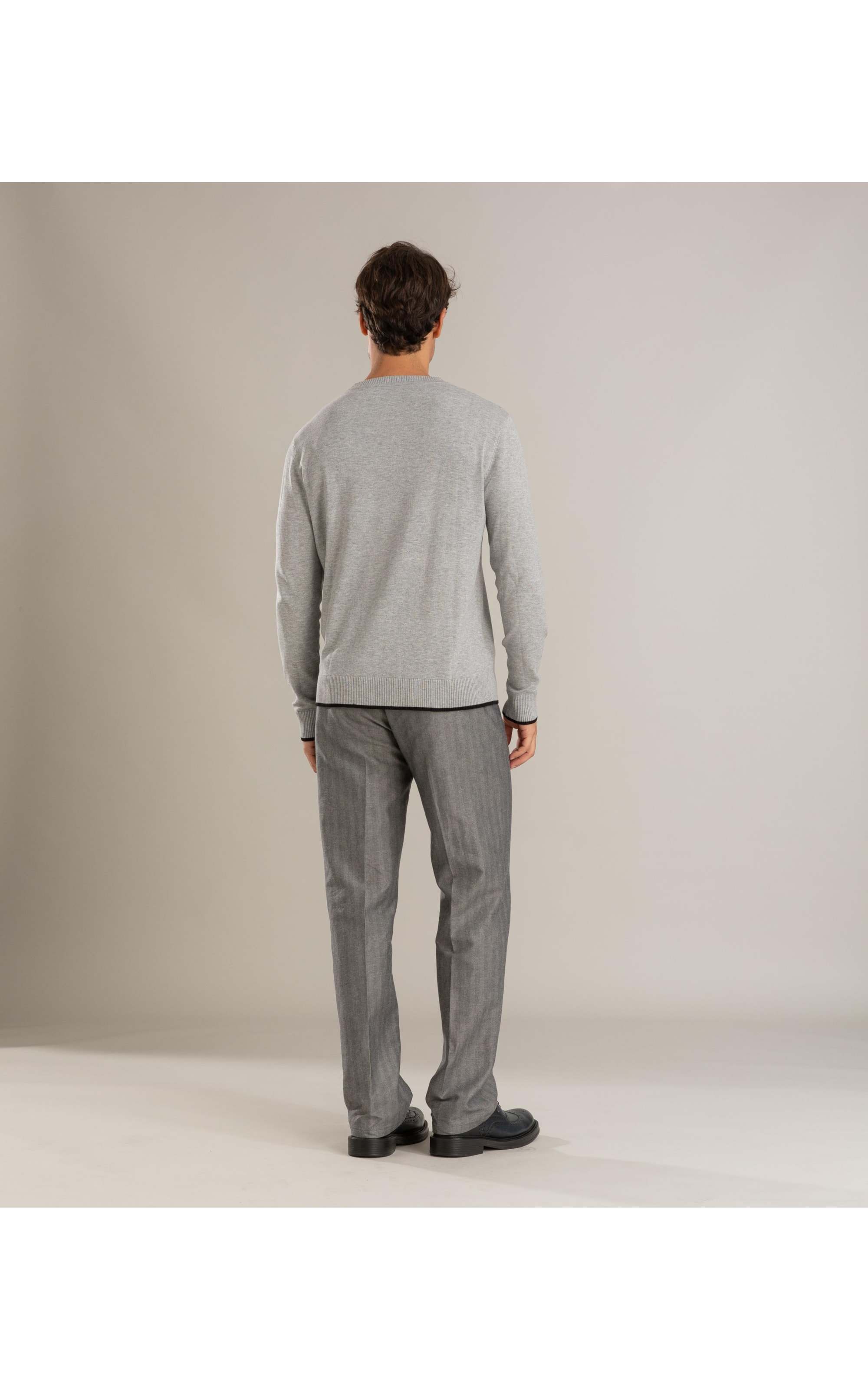 Tricot Ethan Tech Cinza Claro