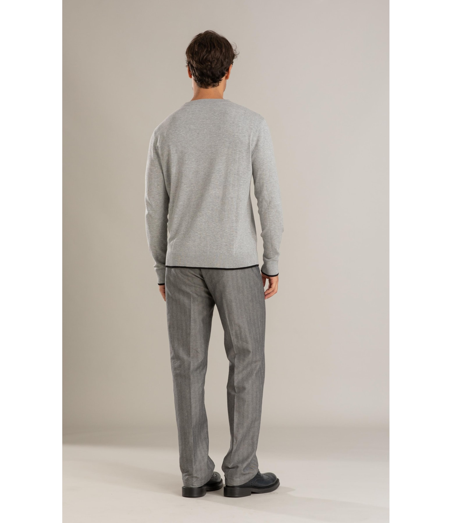 Tricot Ethan Tech Cinza Claro