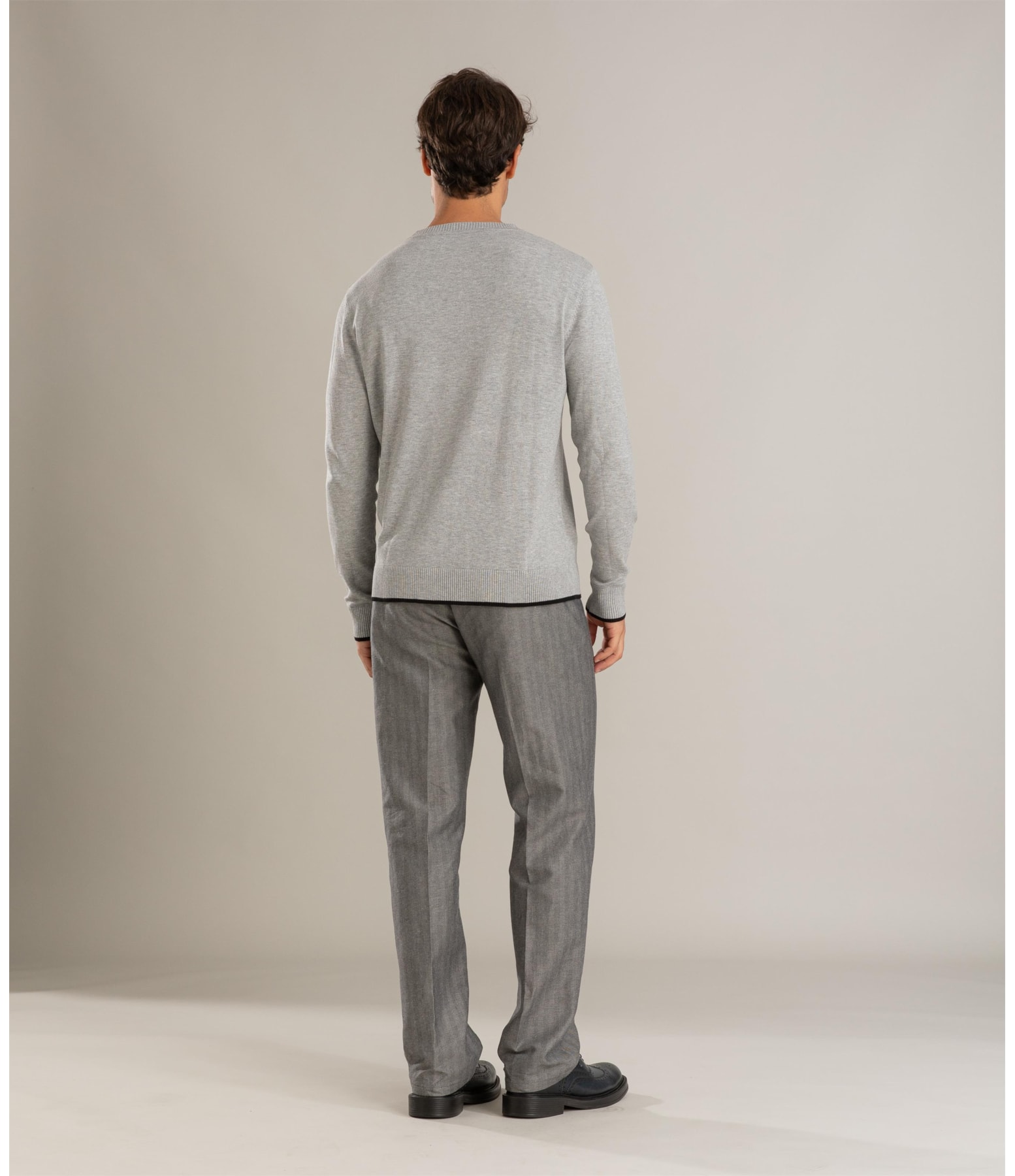 Tricot Ethan Tech Cinza Claro
