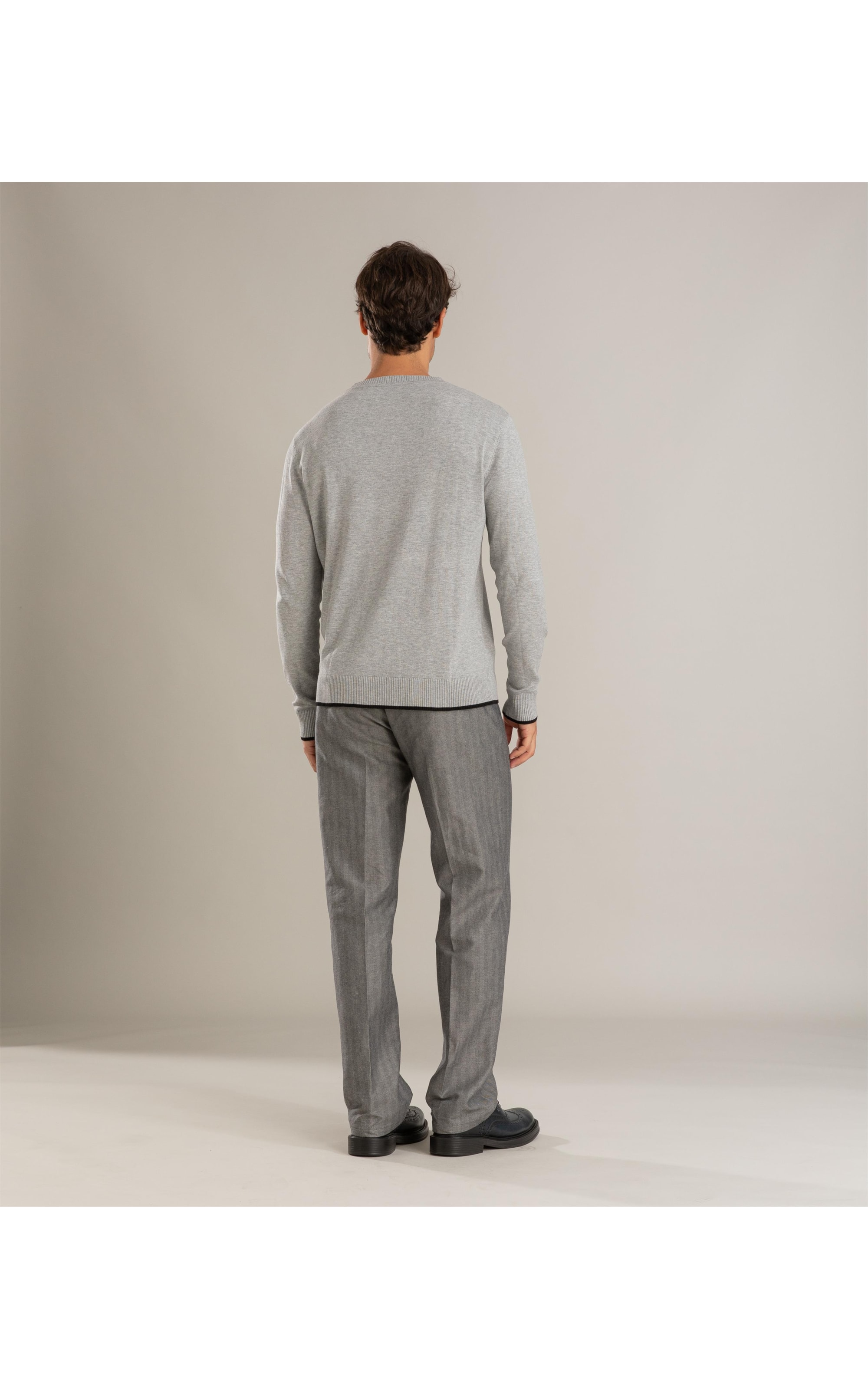 Tricot Ethan Tech Cinza Claro