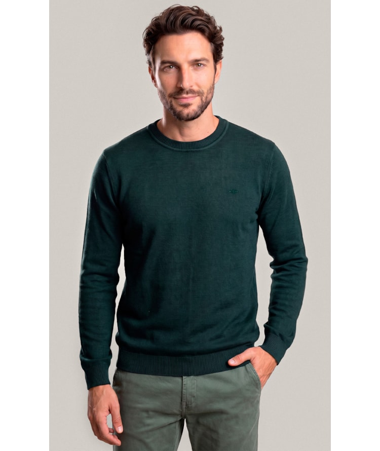 Tricot Ethan Tech Verde Escuro