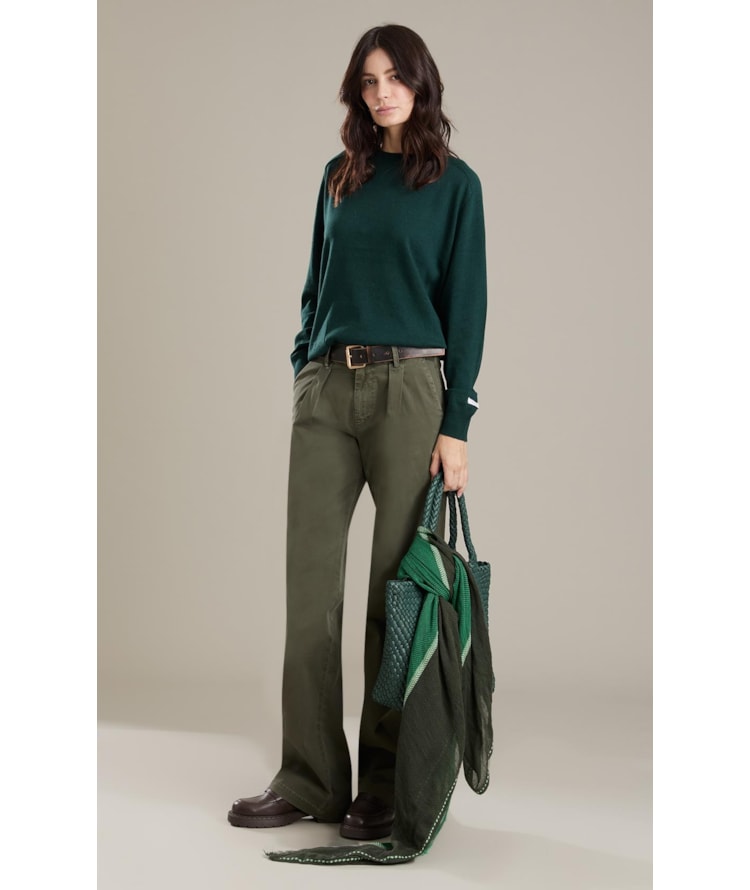 Tricot Fay Cotton Cashmere Floresta