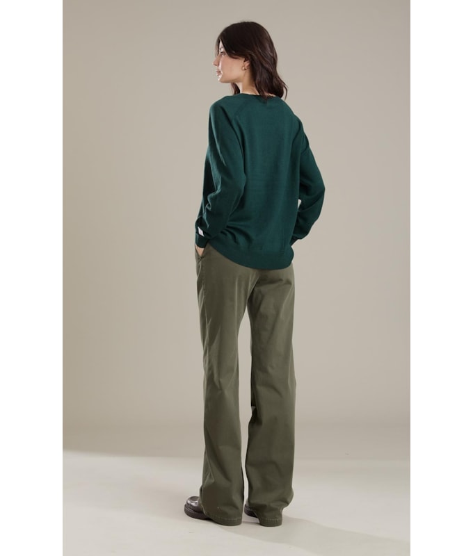 Tricot Fay Cotton Cashmere Floresta