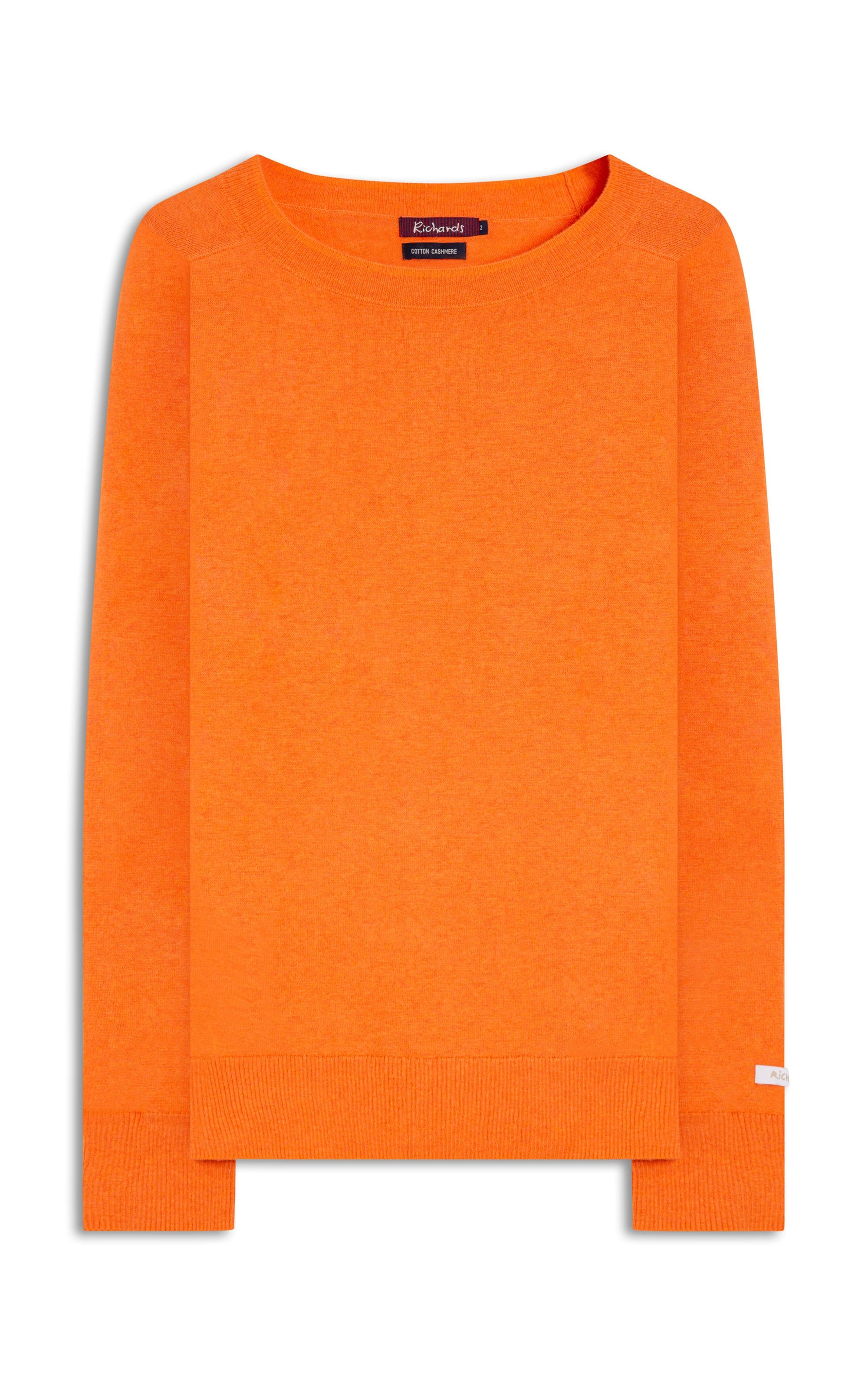Tricot Fay Cotton Cashmere Laranja