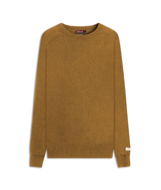 Tricot Fay Cotton Cashmere Mostarda