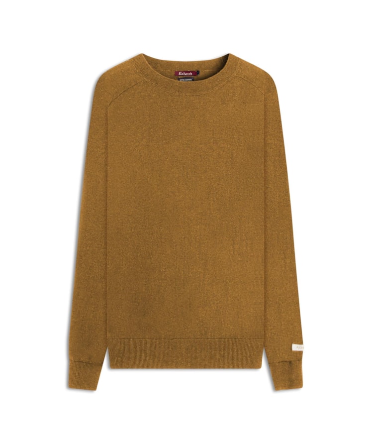 Tricot Fay Cotton Cashmere Mostarda