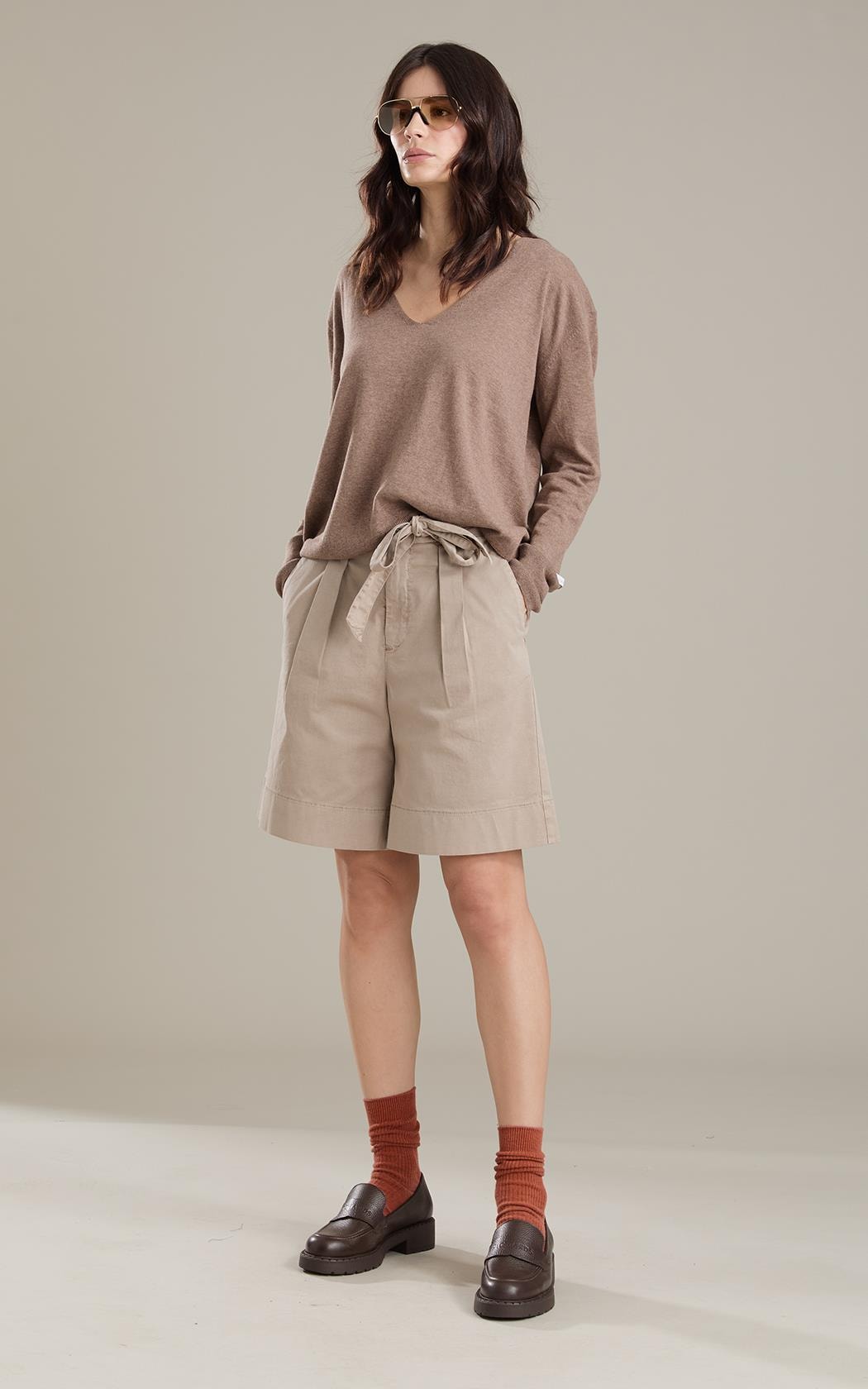 Tricot Filipa Cotton Cashmere Castor