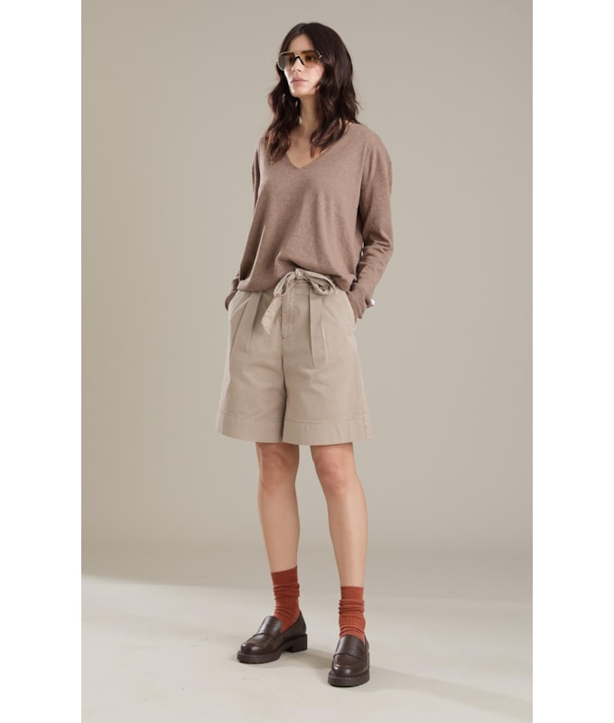 Tricot Filipa Cotton Cashmere Castor