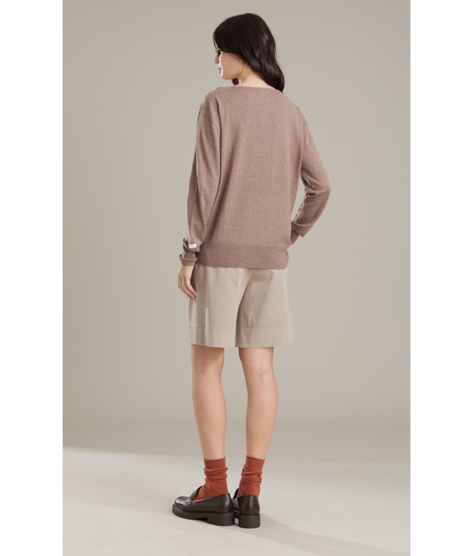 Tricot Filipa Cotton Cashmere Castor