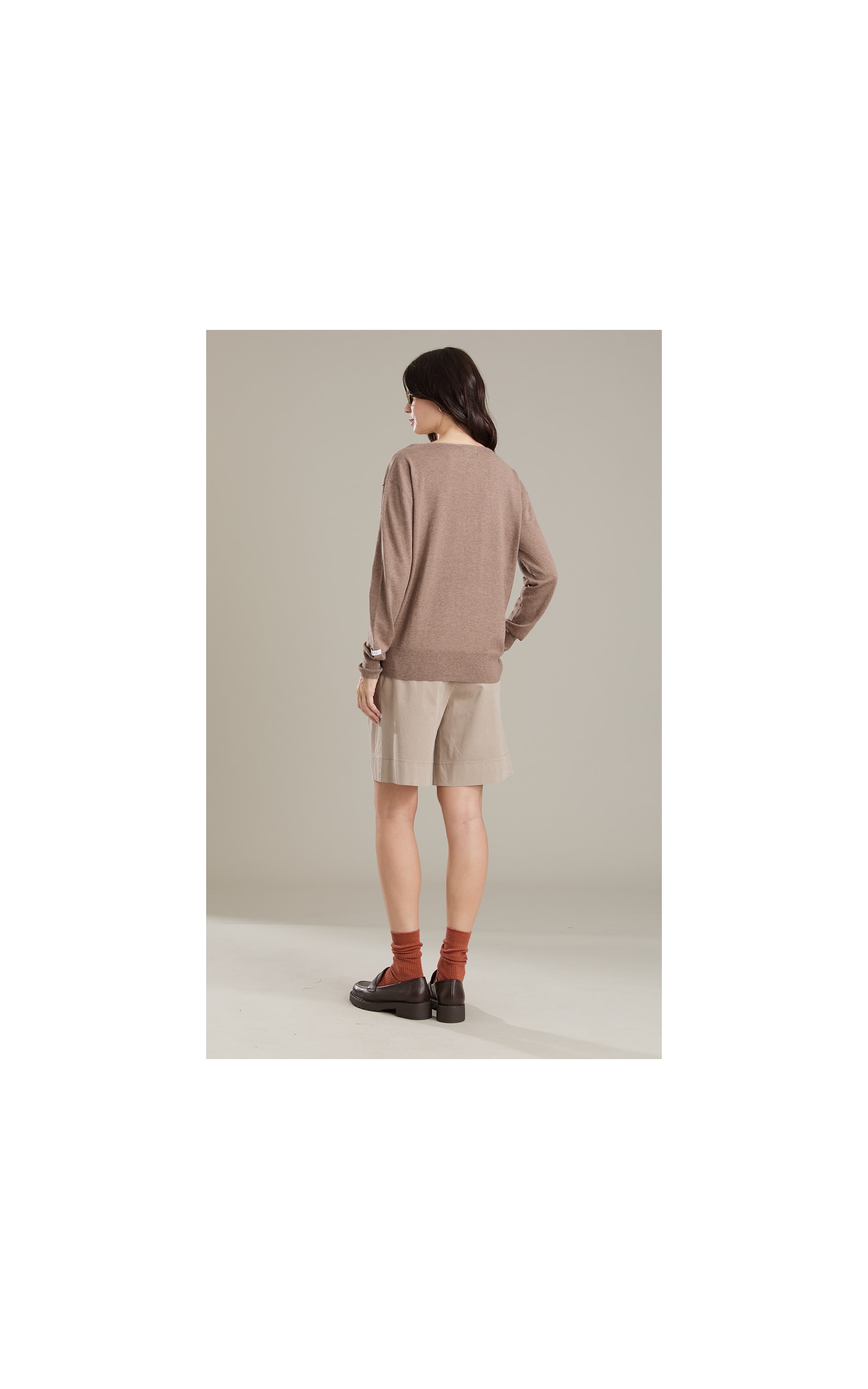 Tricot Filipa Cotton Cashmere Castor
