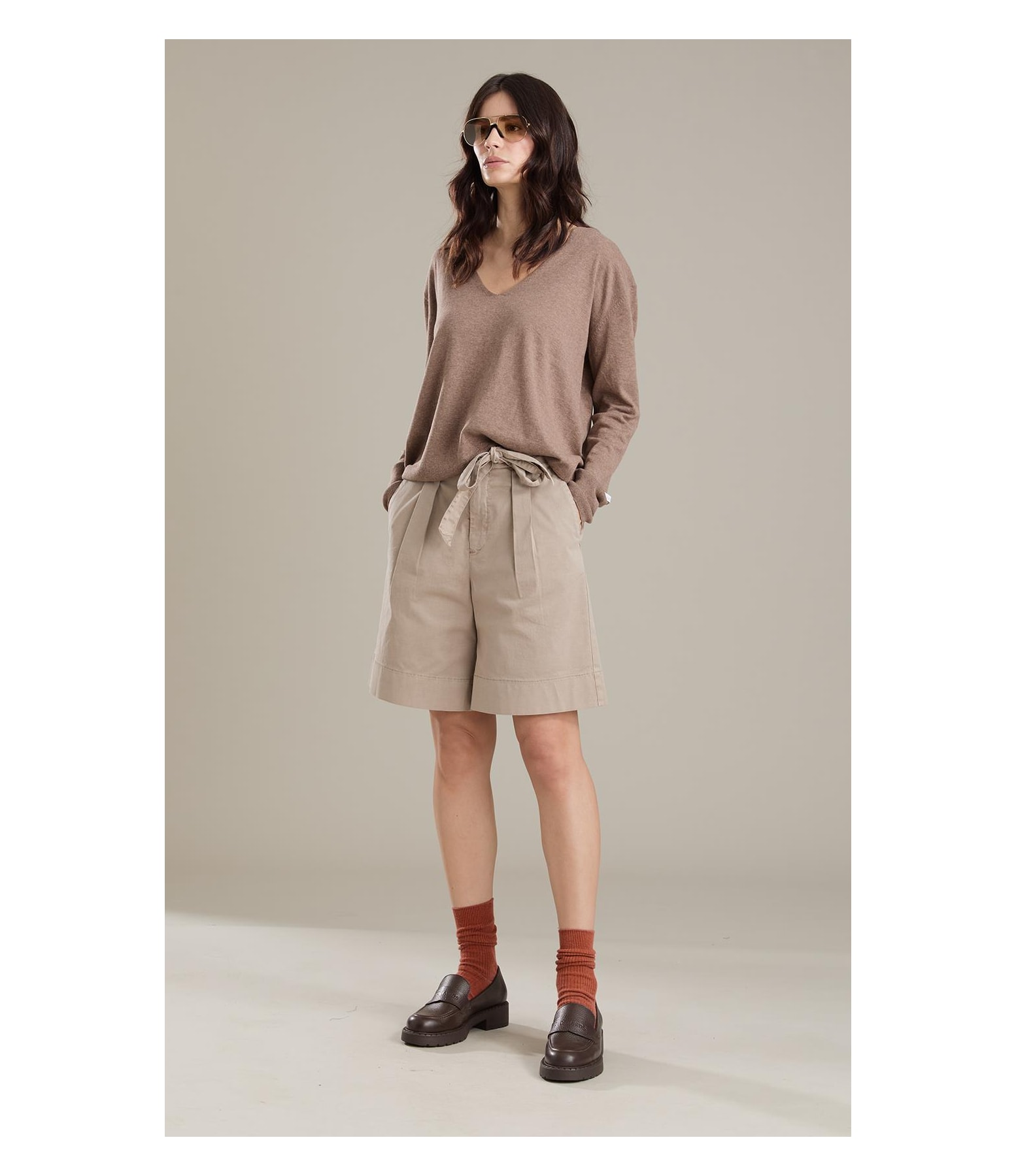 Tricot Filipa Cotton Cashmere Castor
