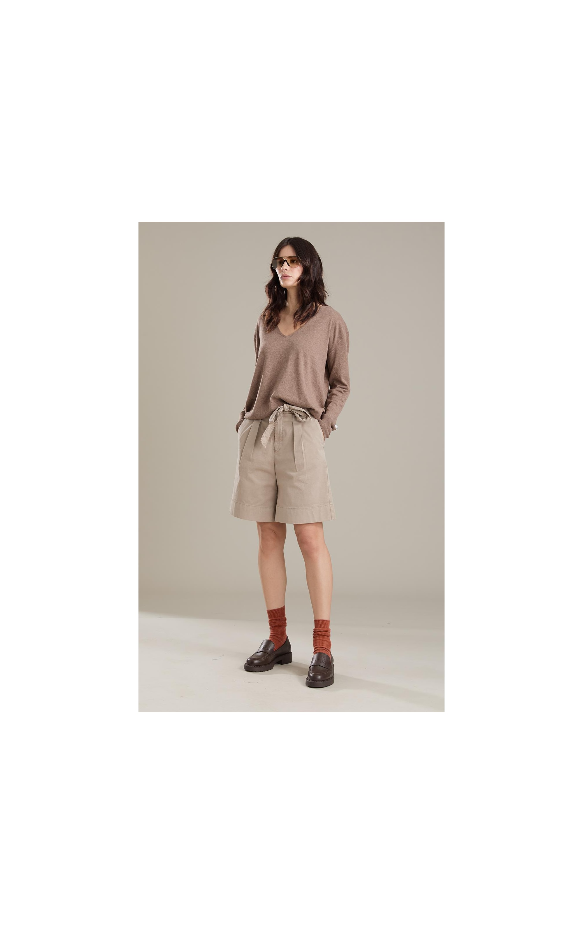 Tricot Filipa Cotton Cashmere Castor