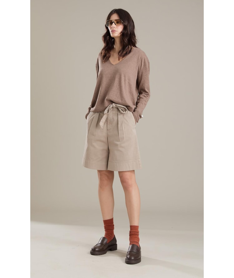 Tricot Filipa Cotton Cashmere Castor
