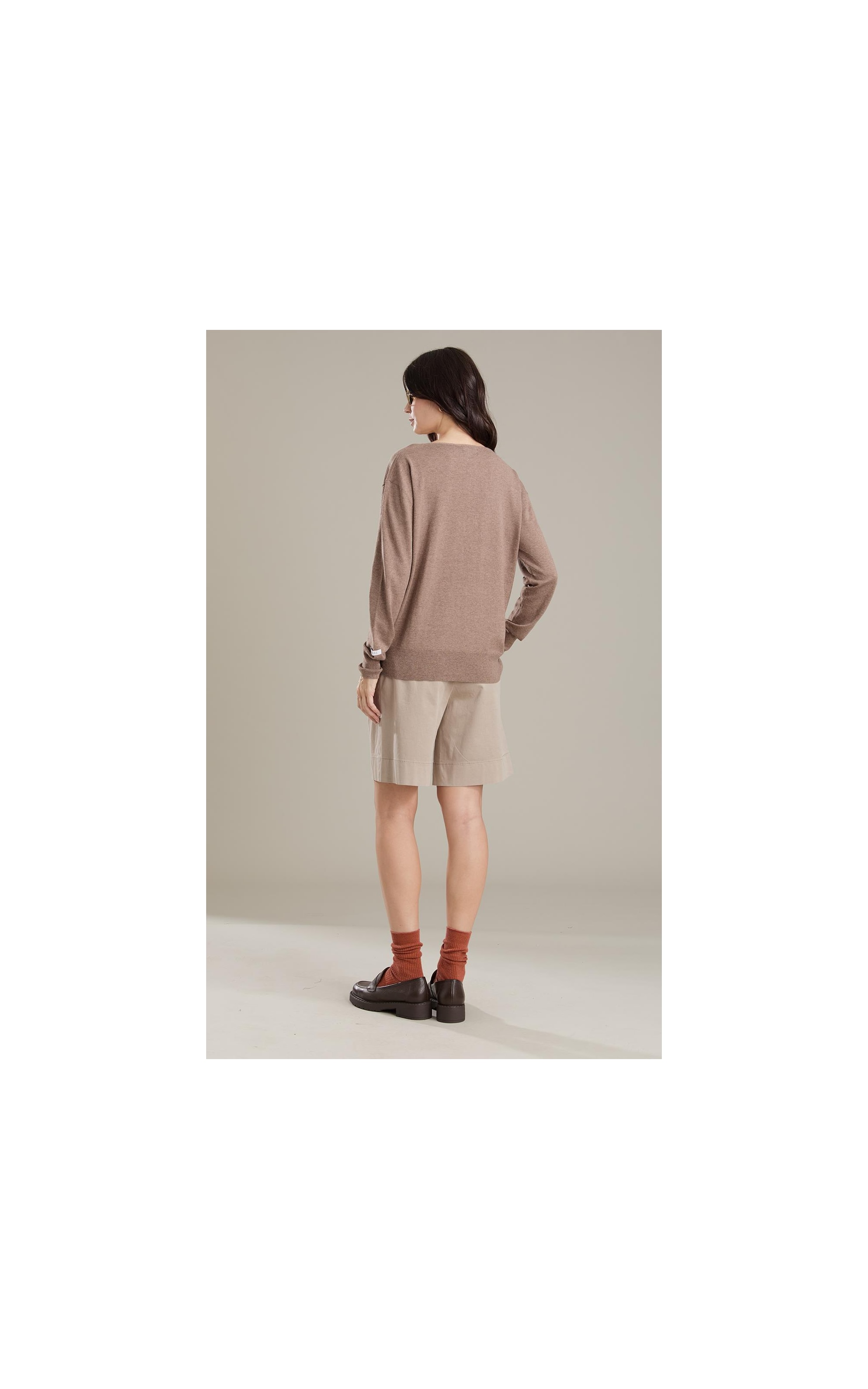 Tricot Filipa Cotton Cashmere Castor