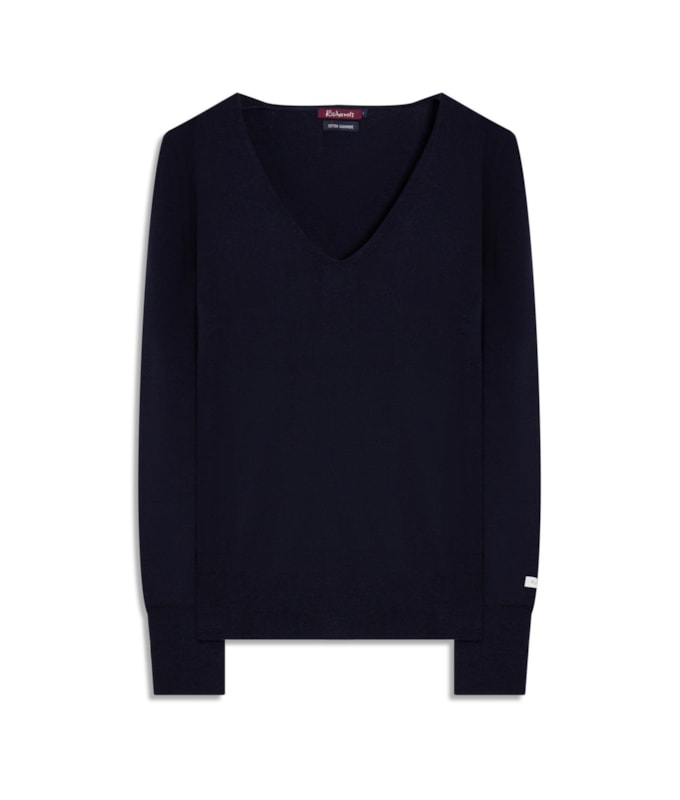 Tricot Filipa Cotton Cashmere Dark Navy