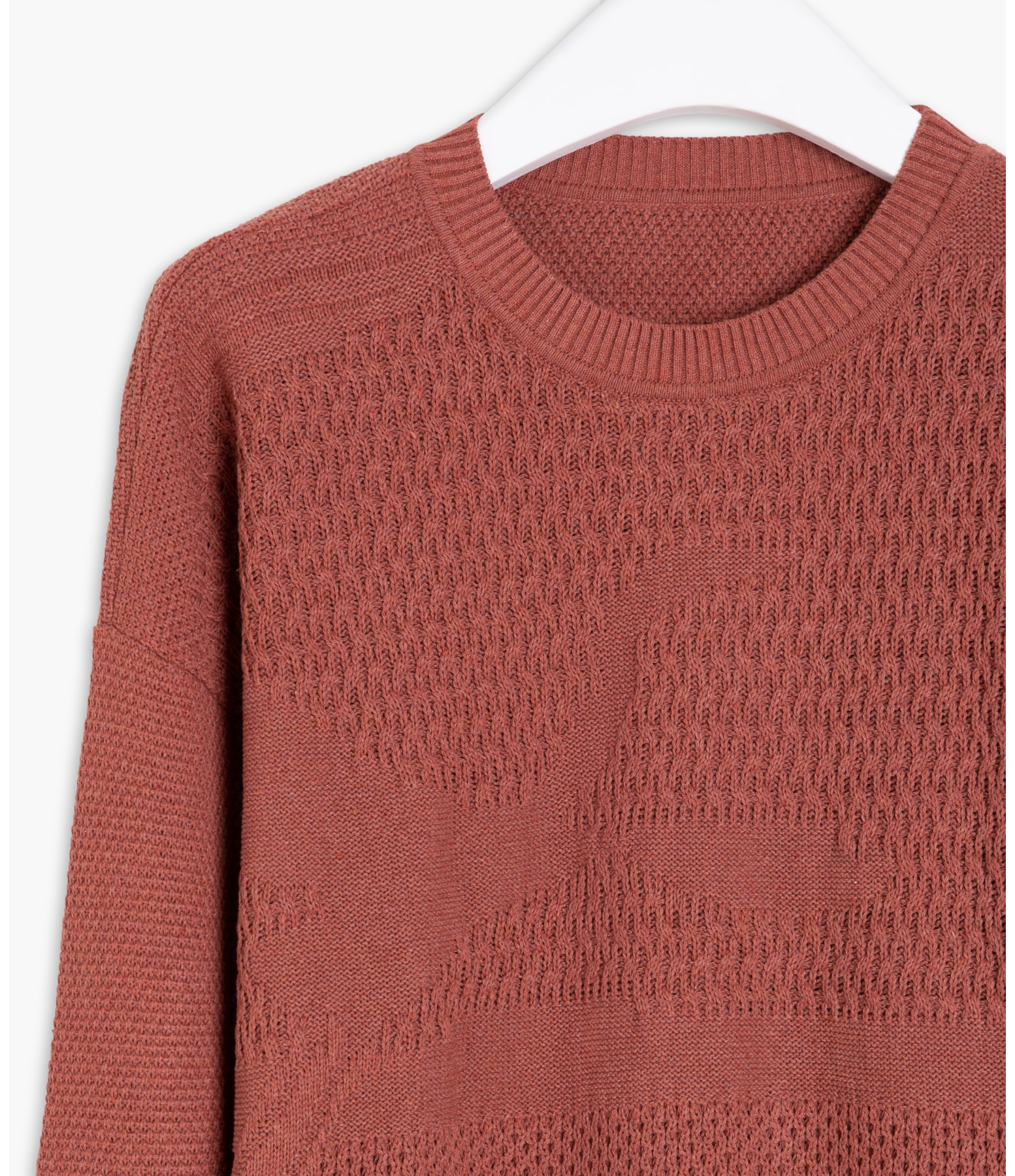 Tricot Garça Liso Terra