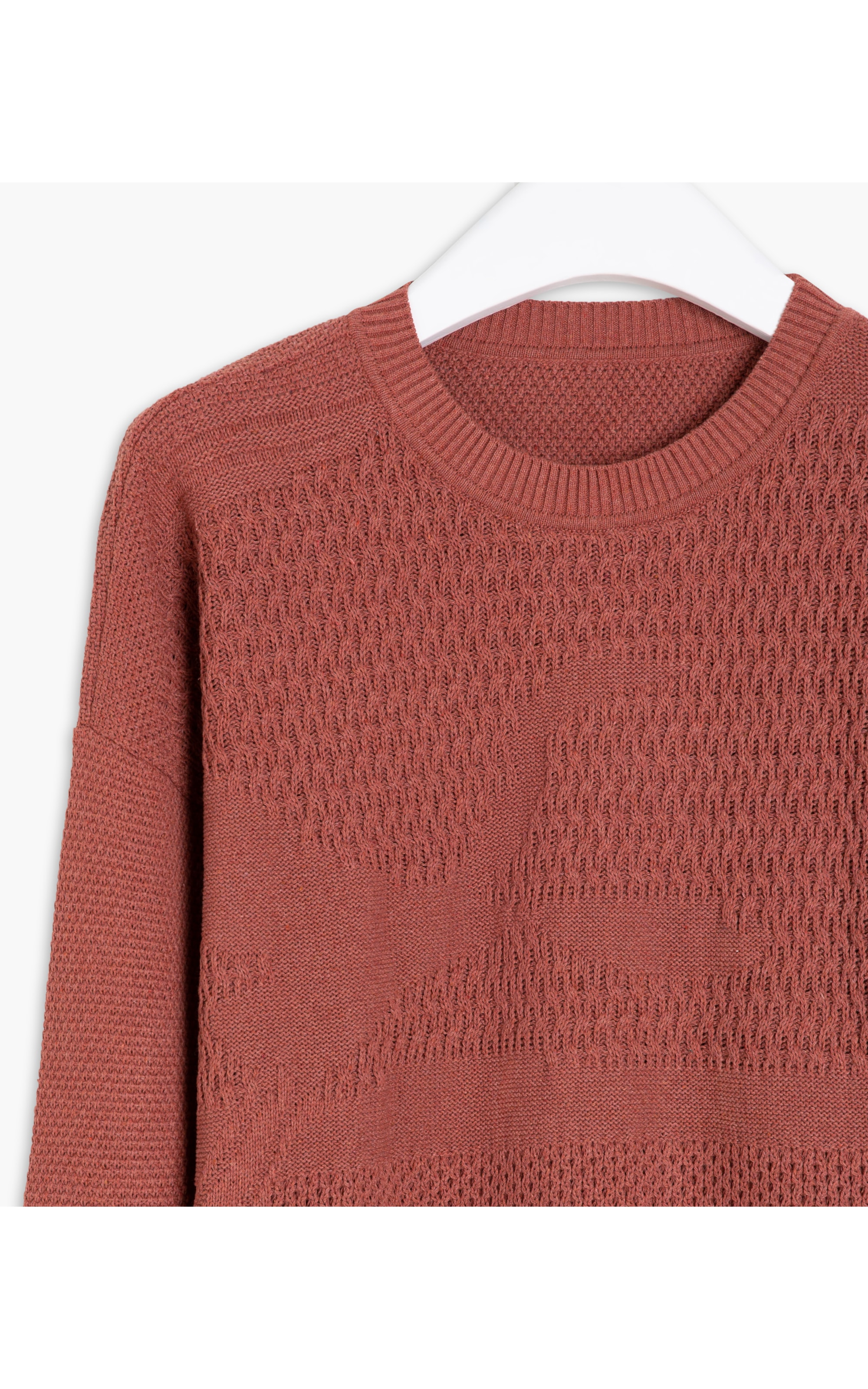 Tricot Garça Liso Terra