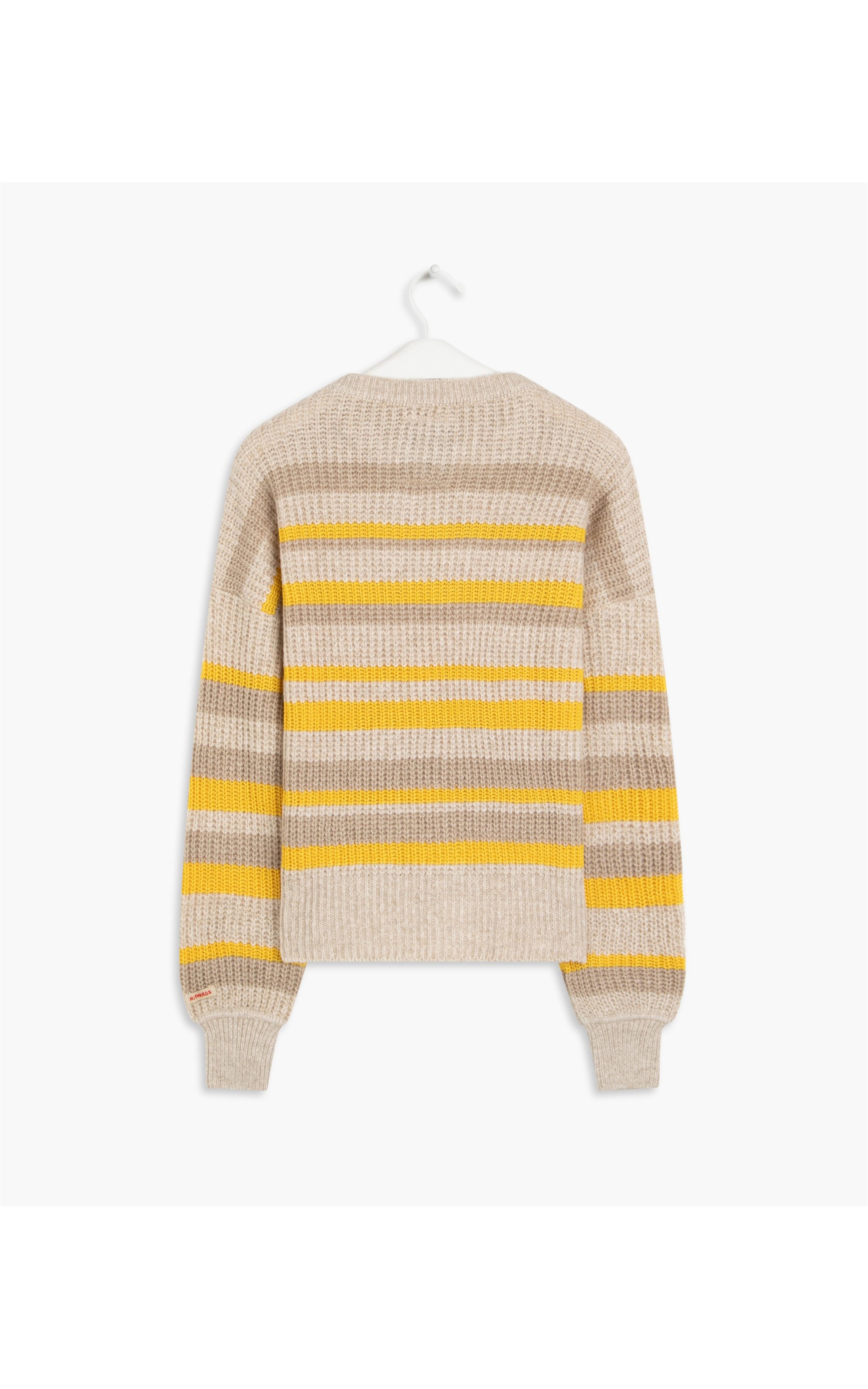 Tricot Hailey Listrado Amarelo