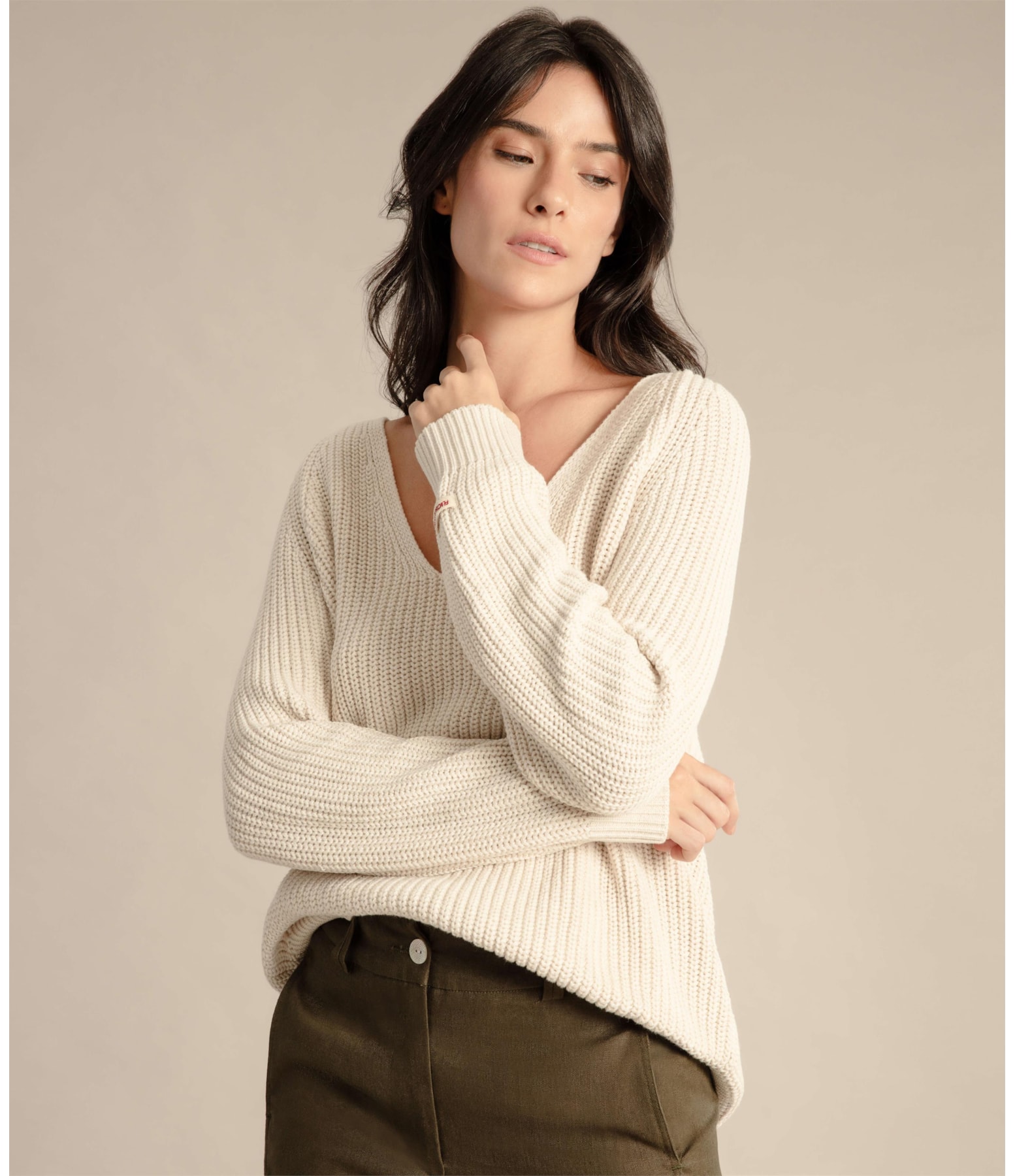 Tricot Harumi Liso Natural