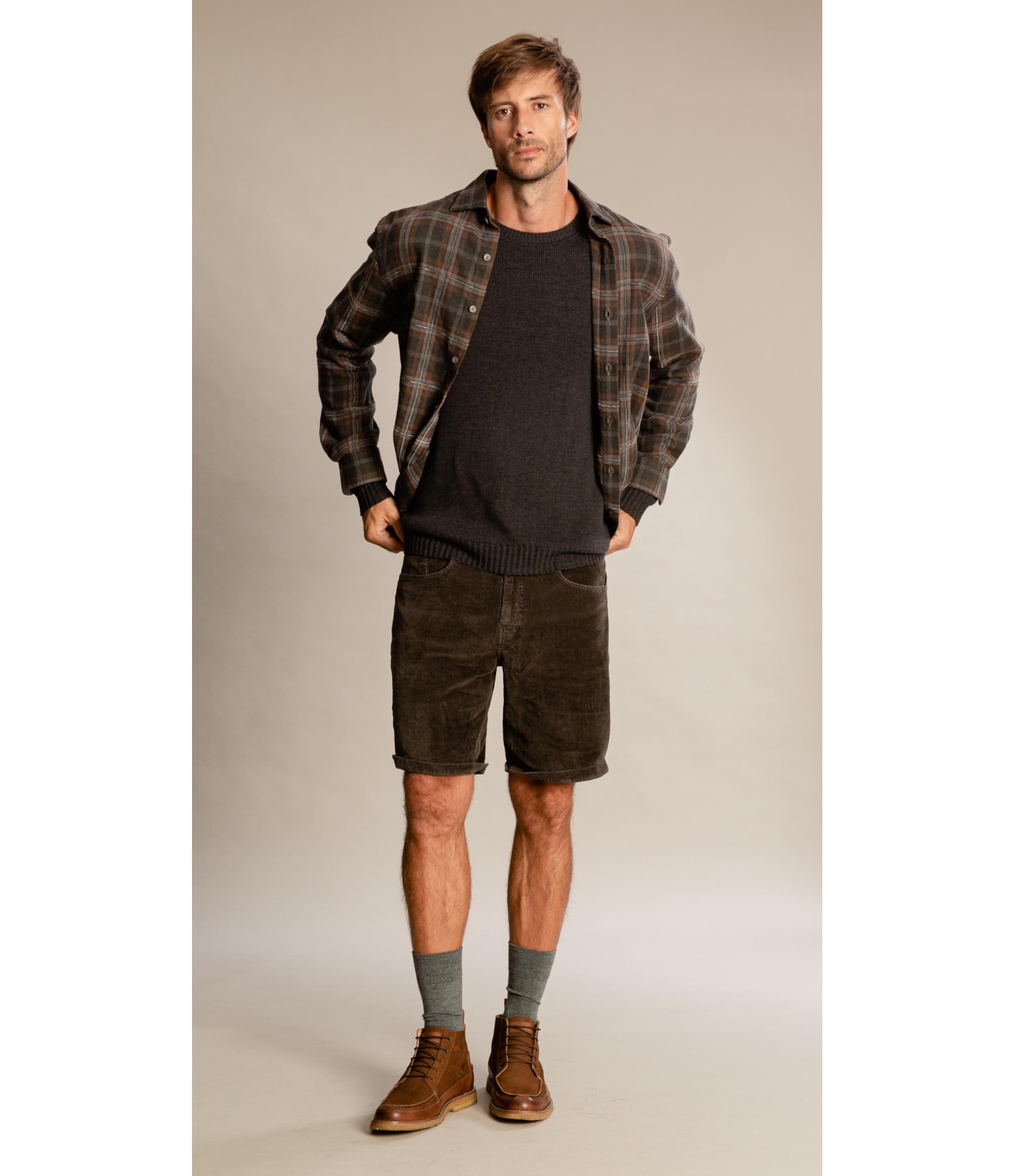 Tricot Heavy Gola Normal Azul