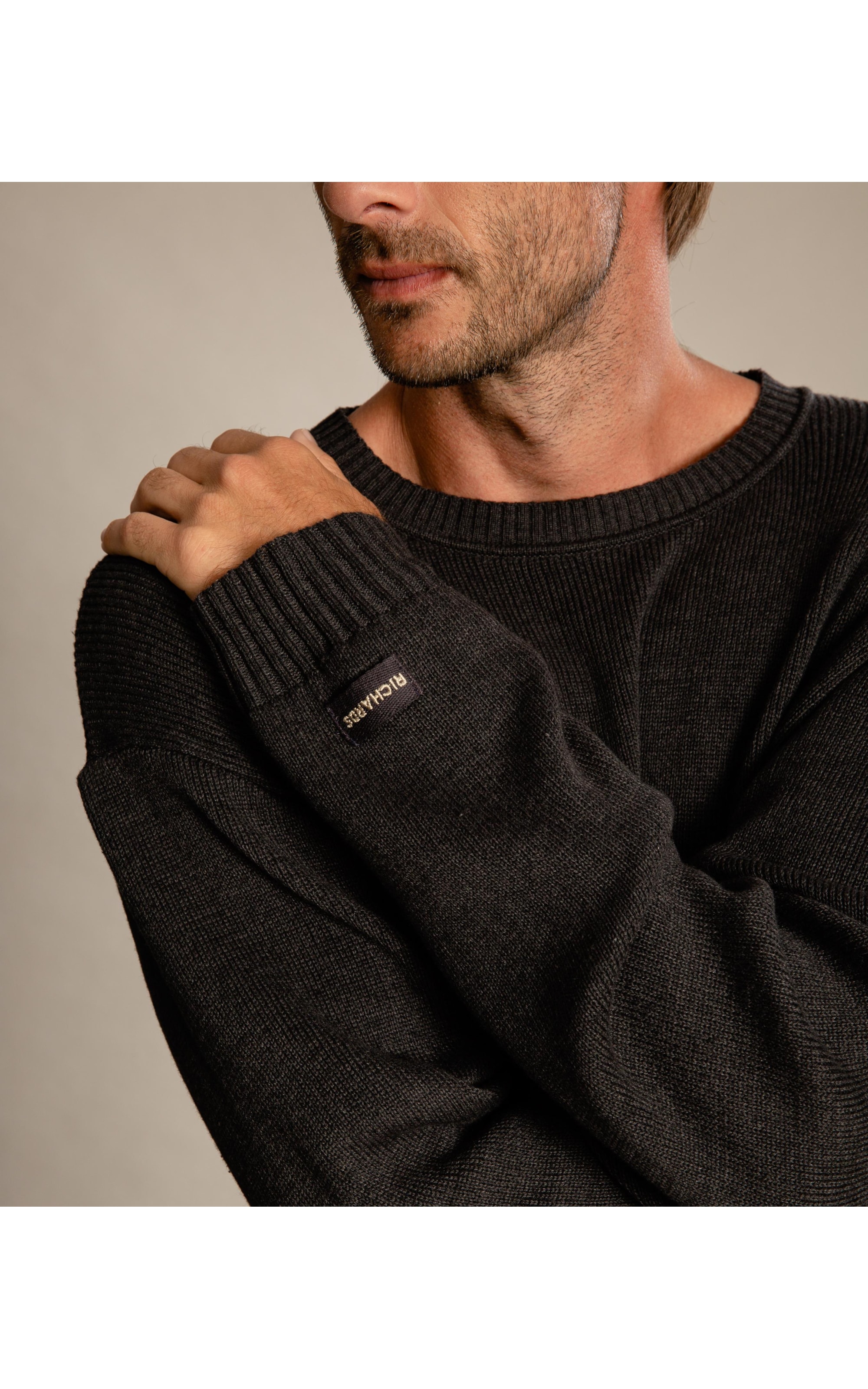 Tricot Heavy Gola Normal Azul