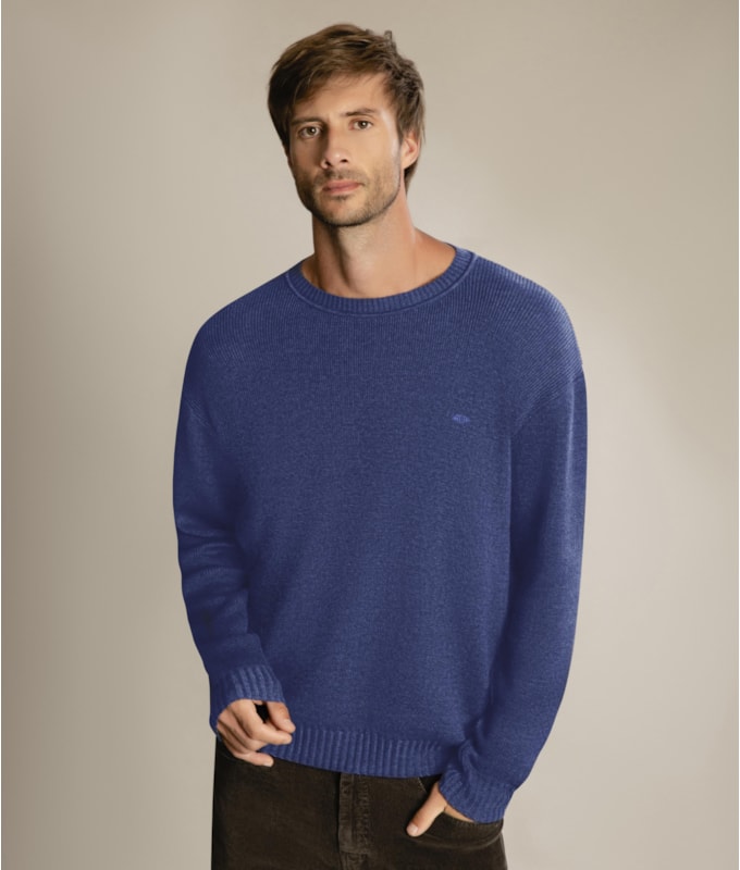 Tricot Heavy Gola Normal Azul