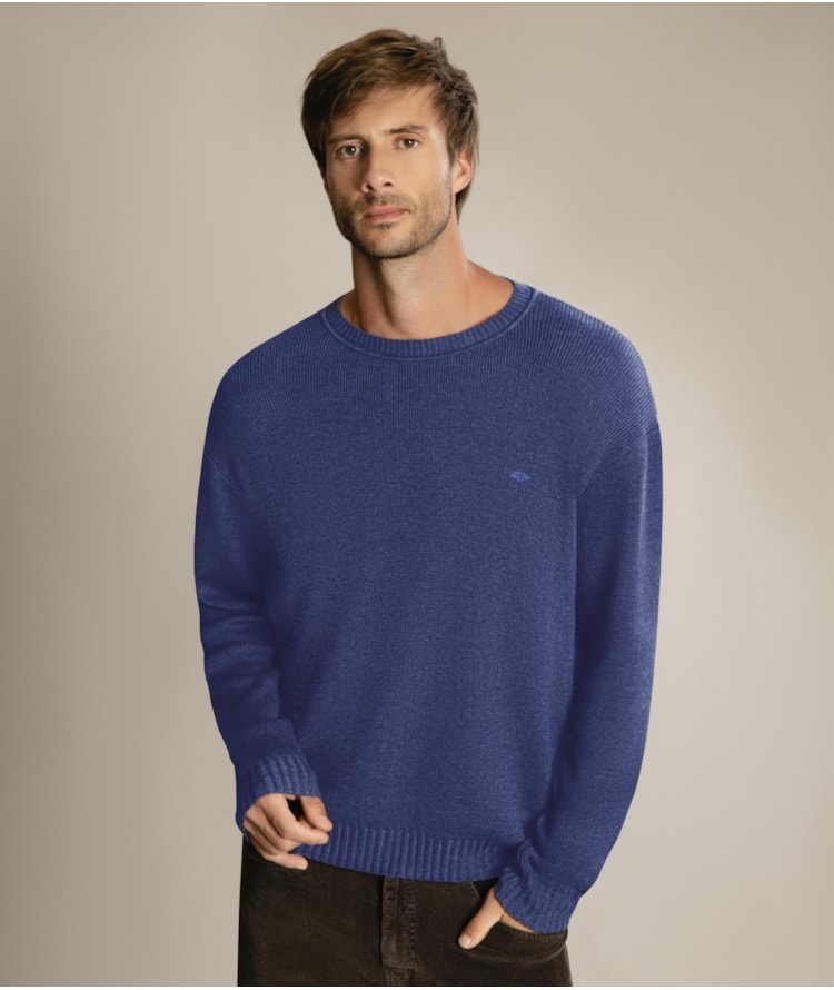 Tricot Heavy Gola Normal Azul