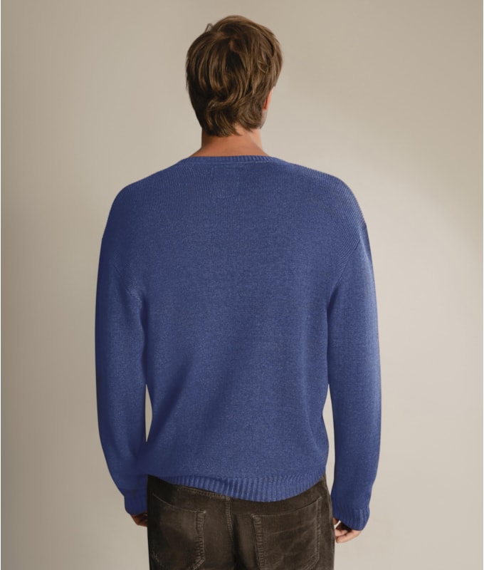 Tricot Heavy Gola Normal Azul
