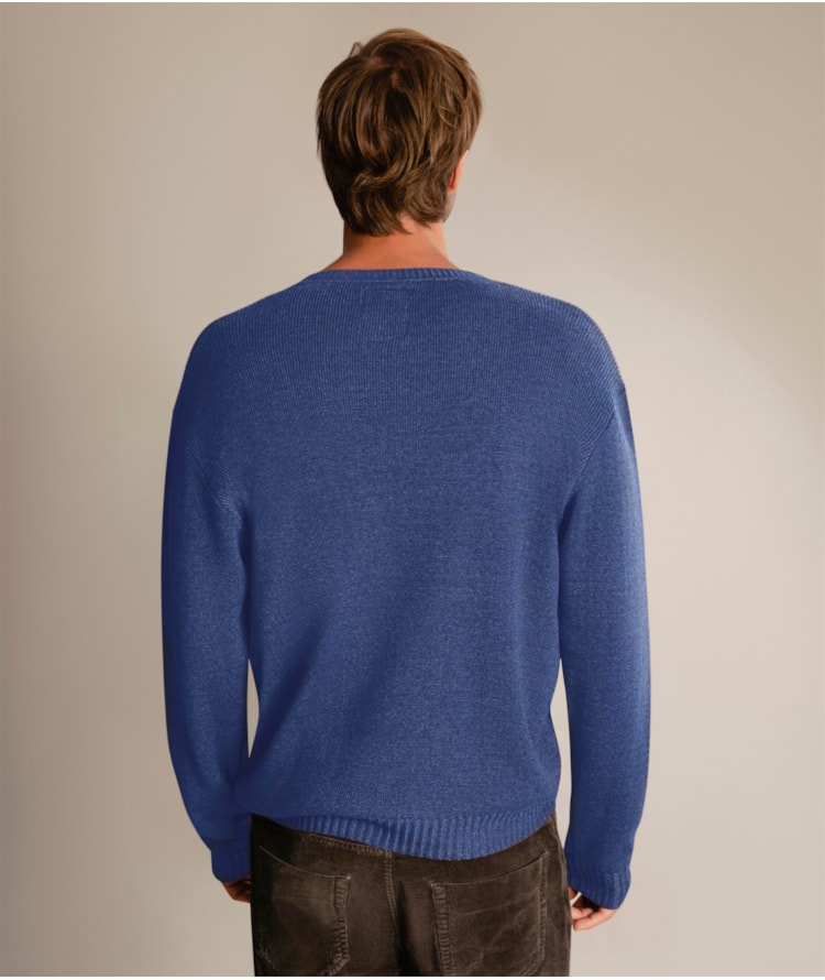 Tricot Heavy Gola Normal Azul