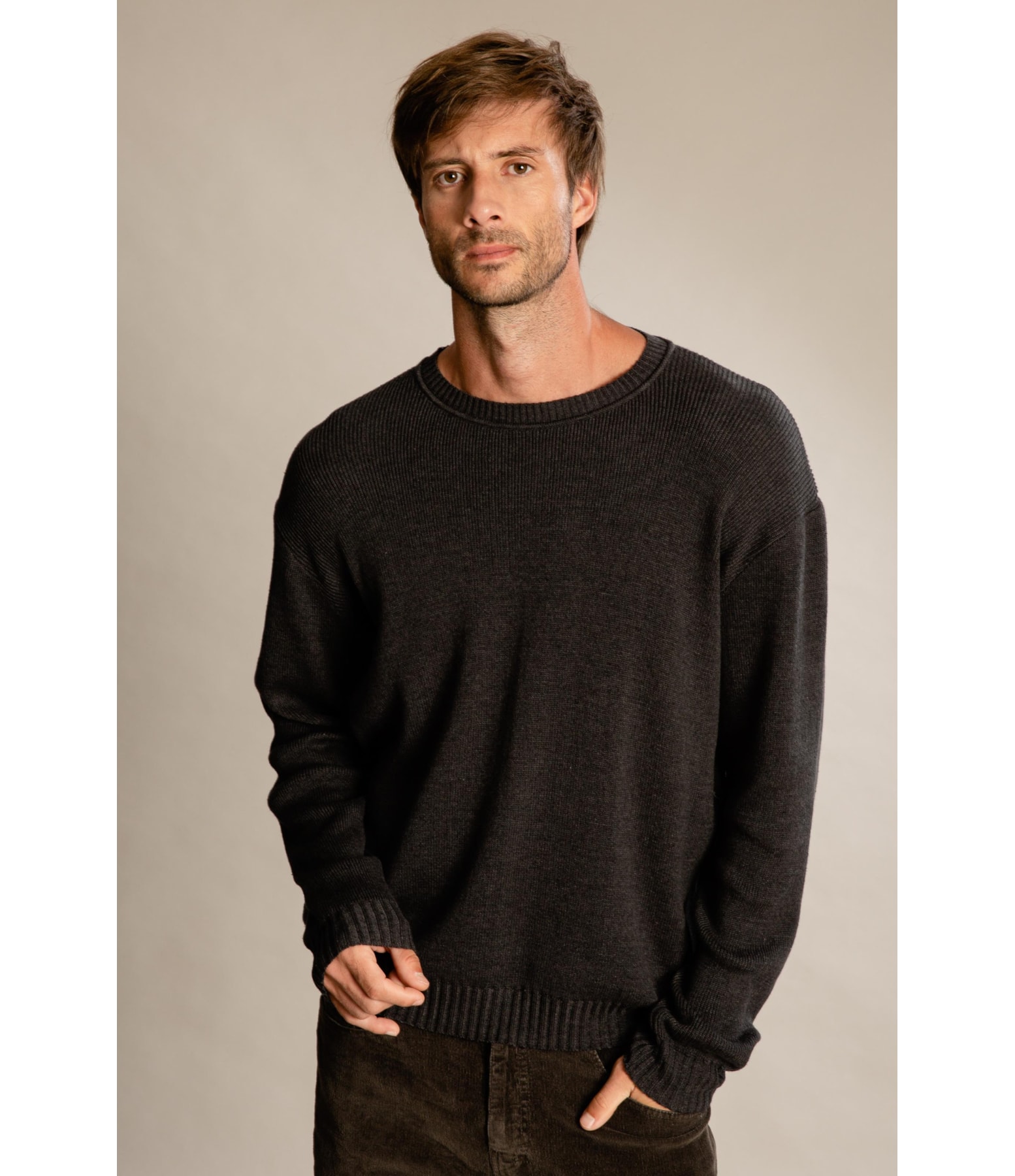 Tricot Heavy Gola Normal Azul