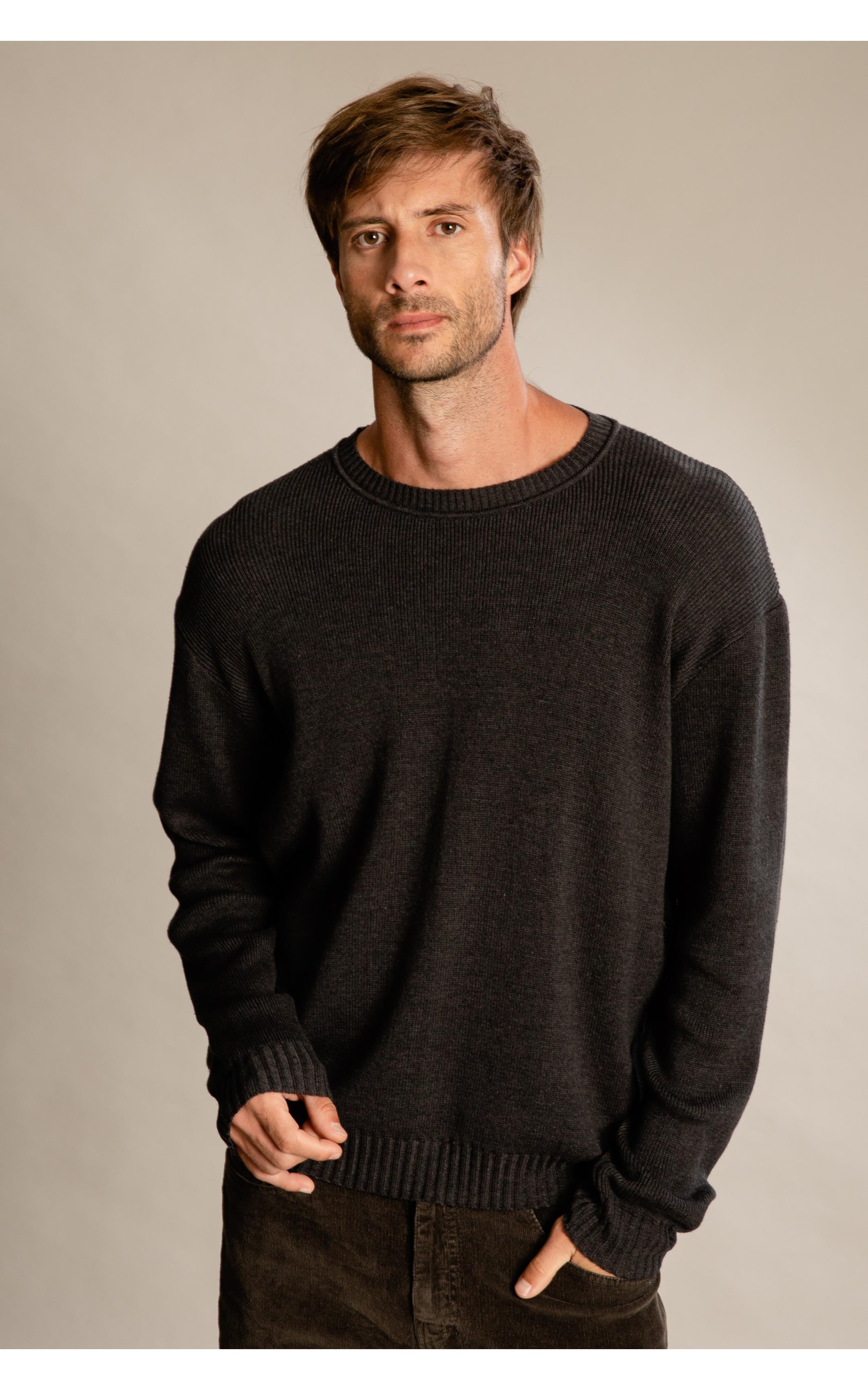 Tricot Heavy Gola Normal Azul