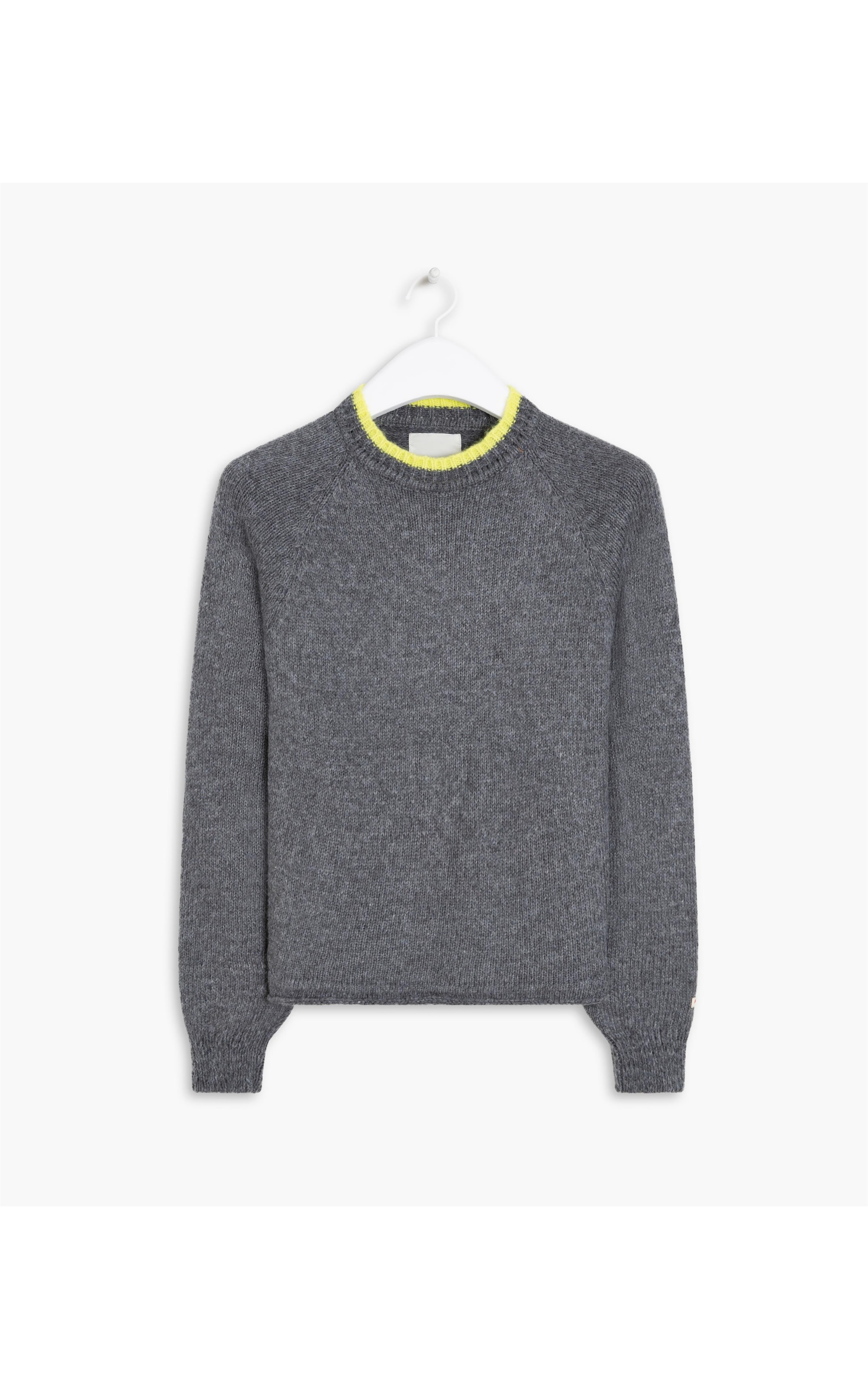 Tricot Helena Liso Chumbo Mescla