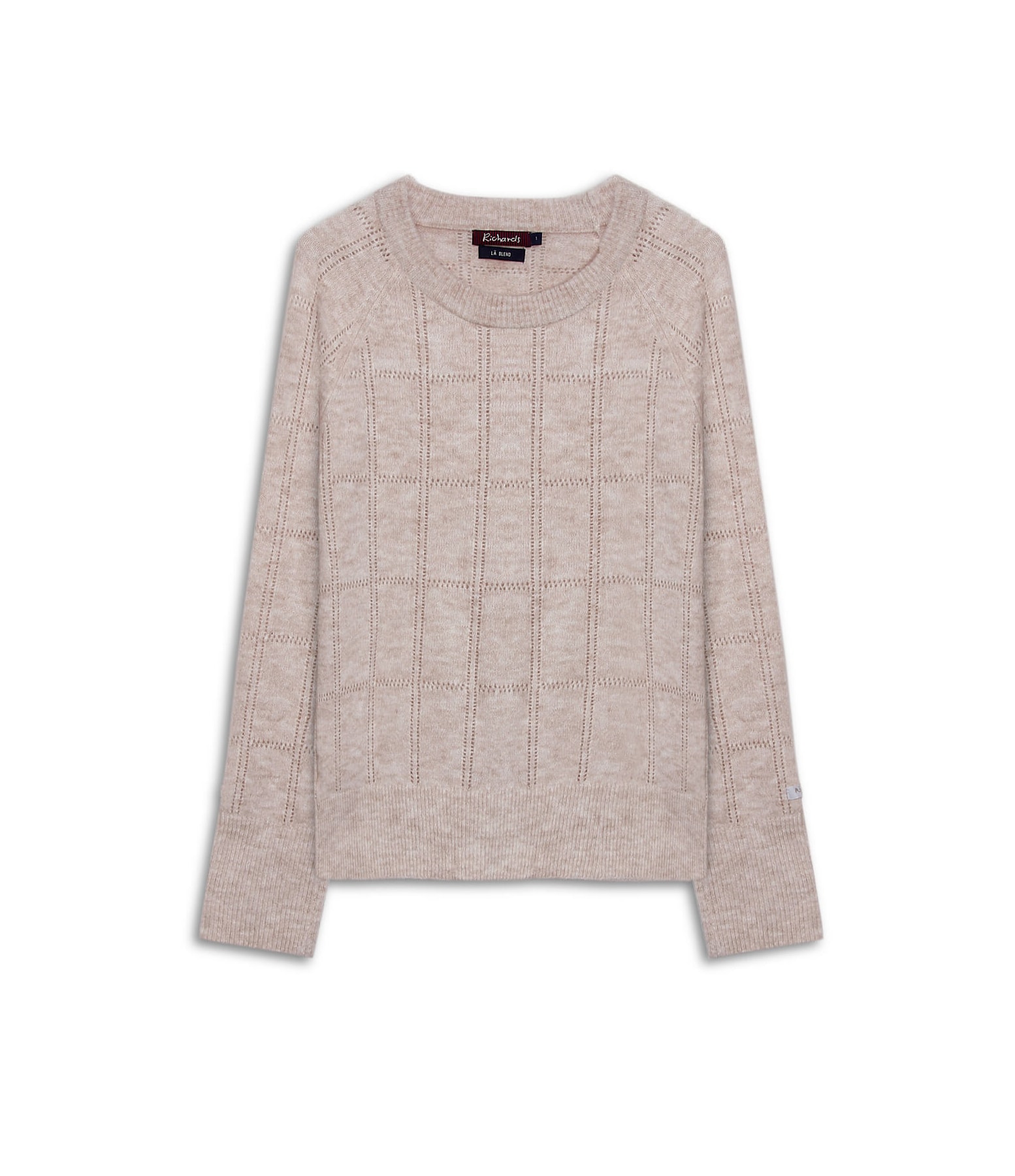 Tricot Hope Raglan Textura Natural