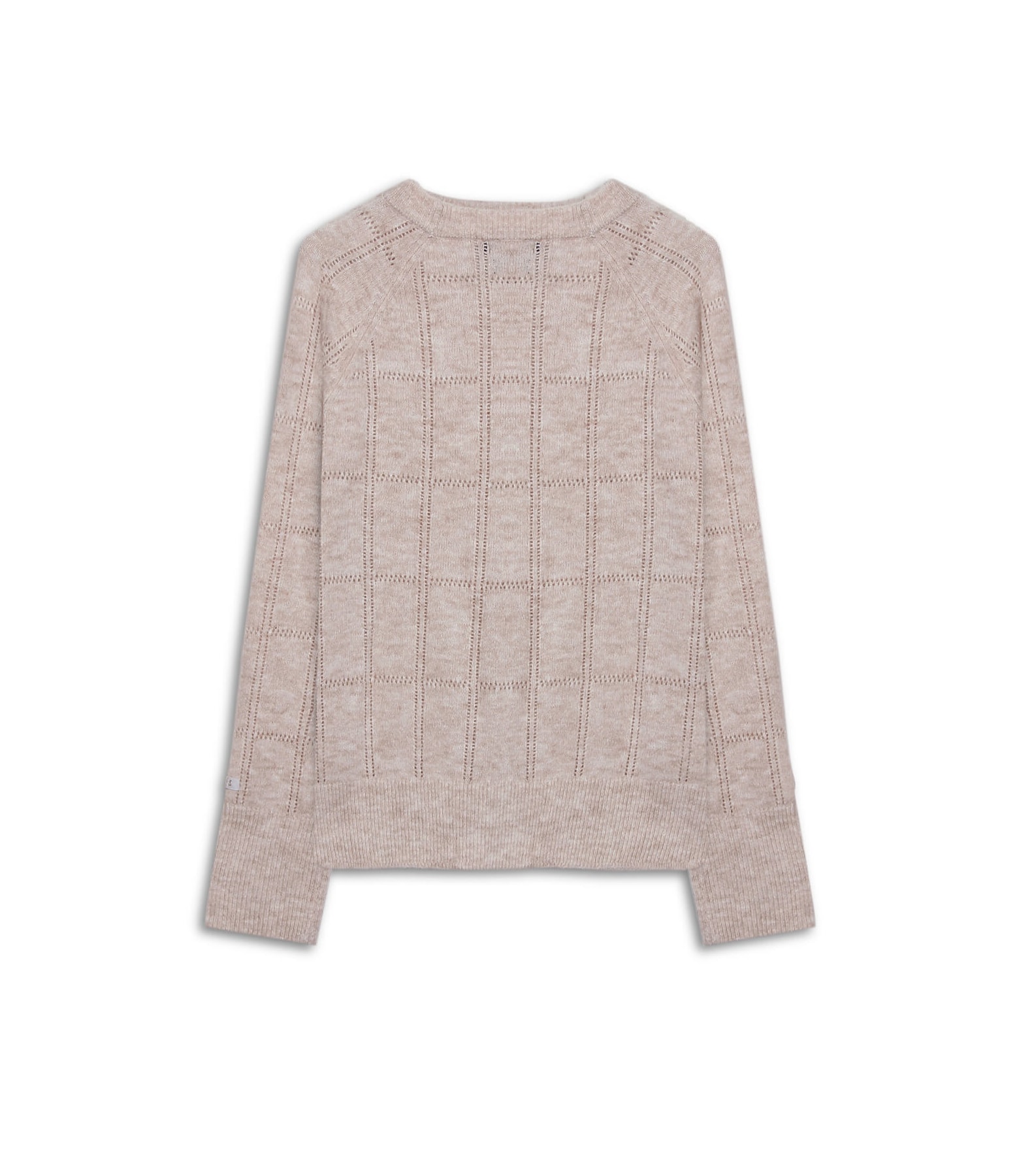 Tricot Hope Raglan Textura Natural